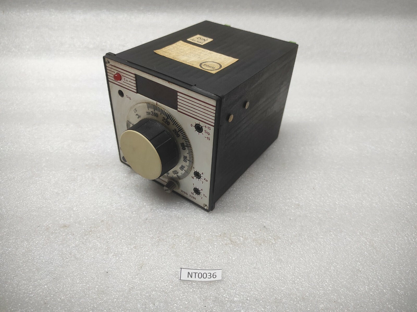 BAELZ AUTOMATIC WBS 2290 TEMPERATURE CONTROLLER 2290-A-D-2.7 230V