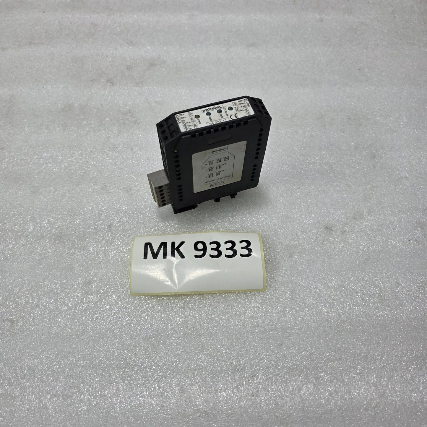 ENTRELEC 84233-11 RS232 TO RS422/RS485 ISOLATED COMMUNICATION MODULE