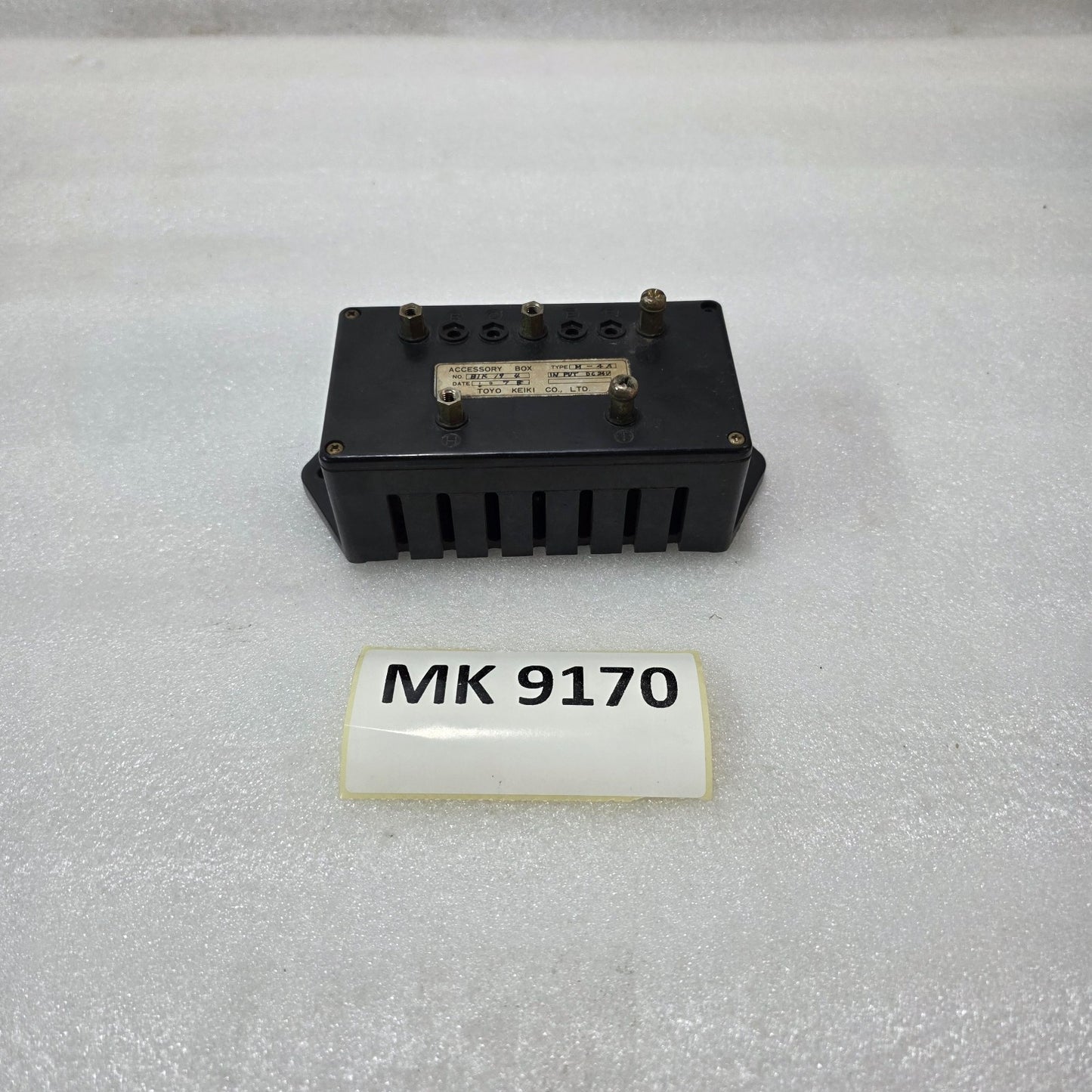 TOYO KEIKI M-4A ACCESSORY BOX 24VDC