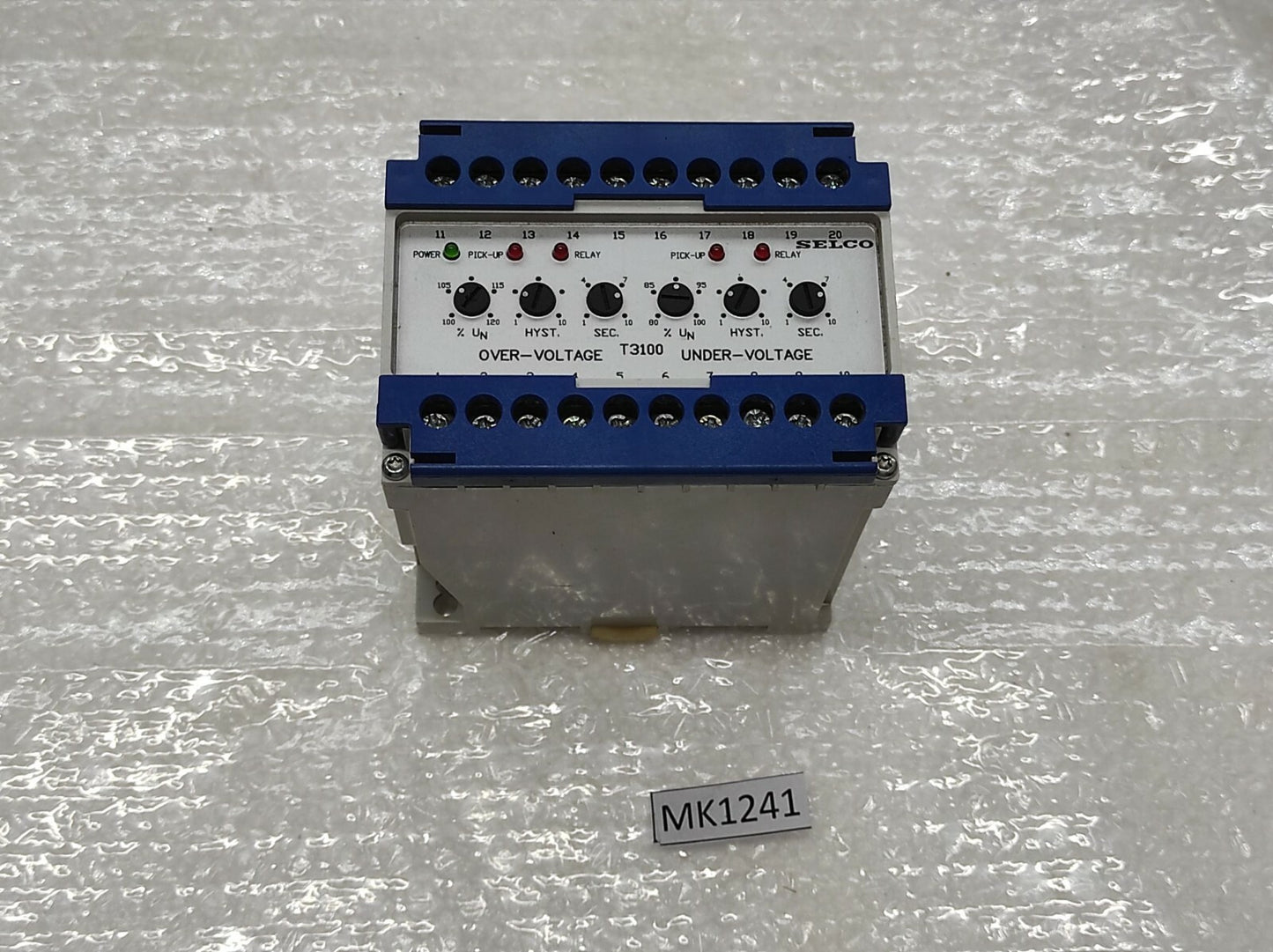 SELCO T3100-01 VOLTAGE RELAY | 400 / 450V AC SUPPLY