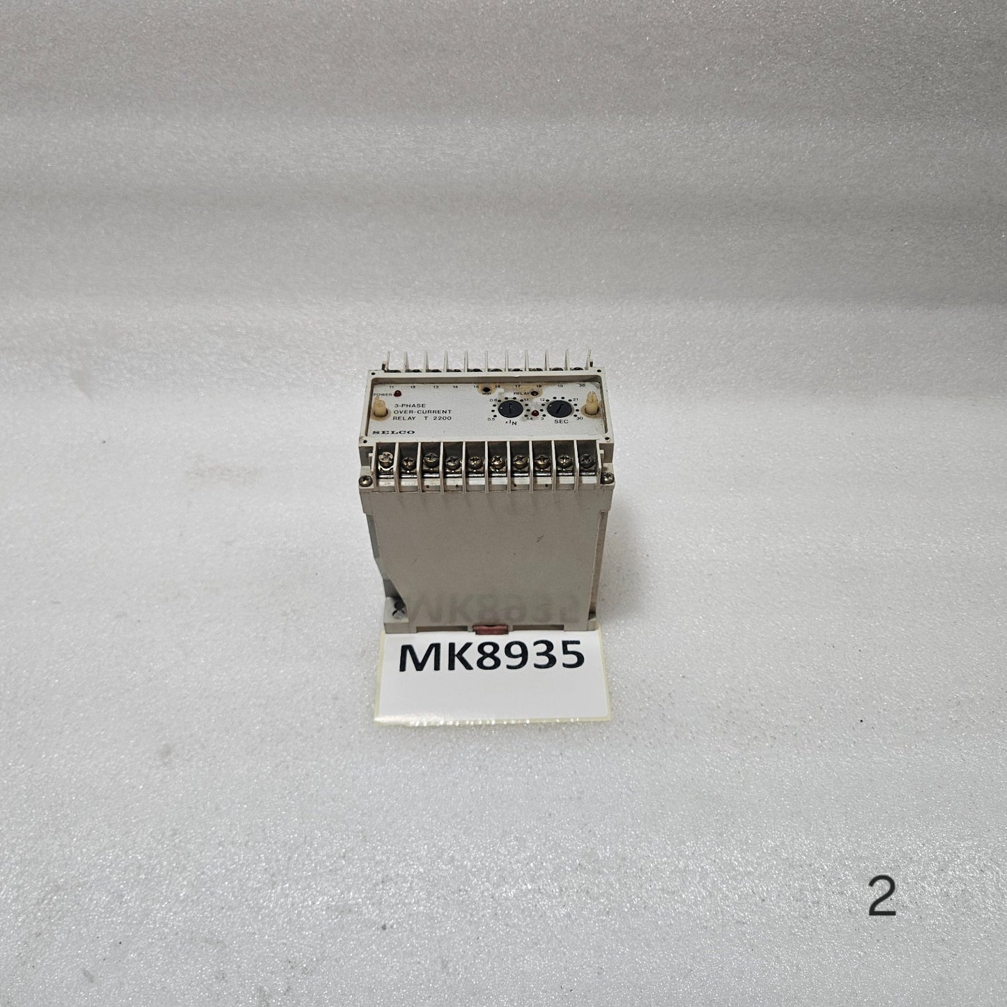 SELCO T2200-01 3-PHASE OVERCURRENT RELAY | 5A | 380 / 440V AC