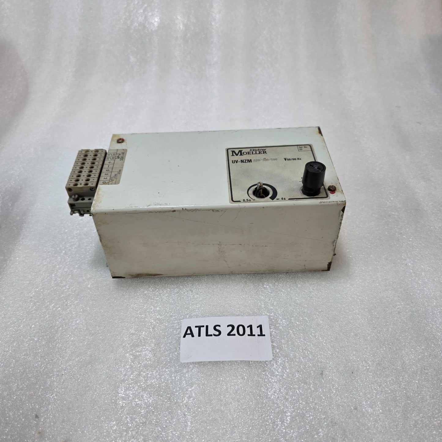 KLÖCKNER MOELLER UV-NZM UNDERVOLTAGE RELEASE, 220/380/500V AC, 50/60HZ,