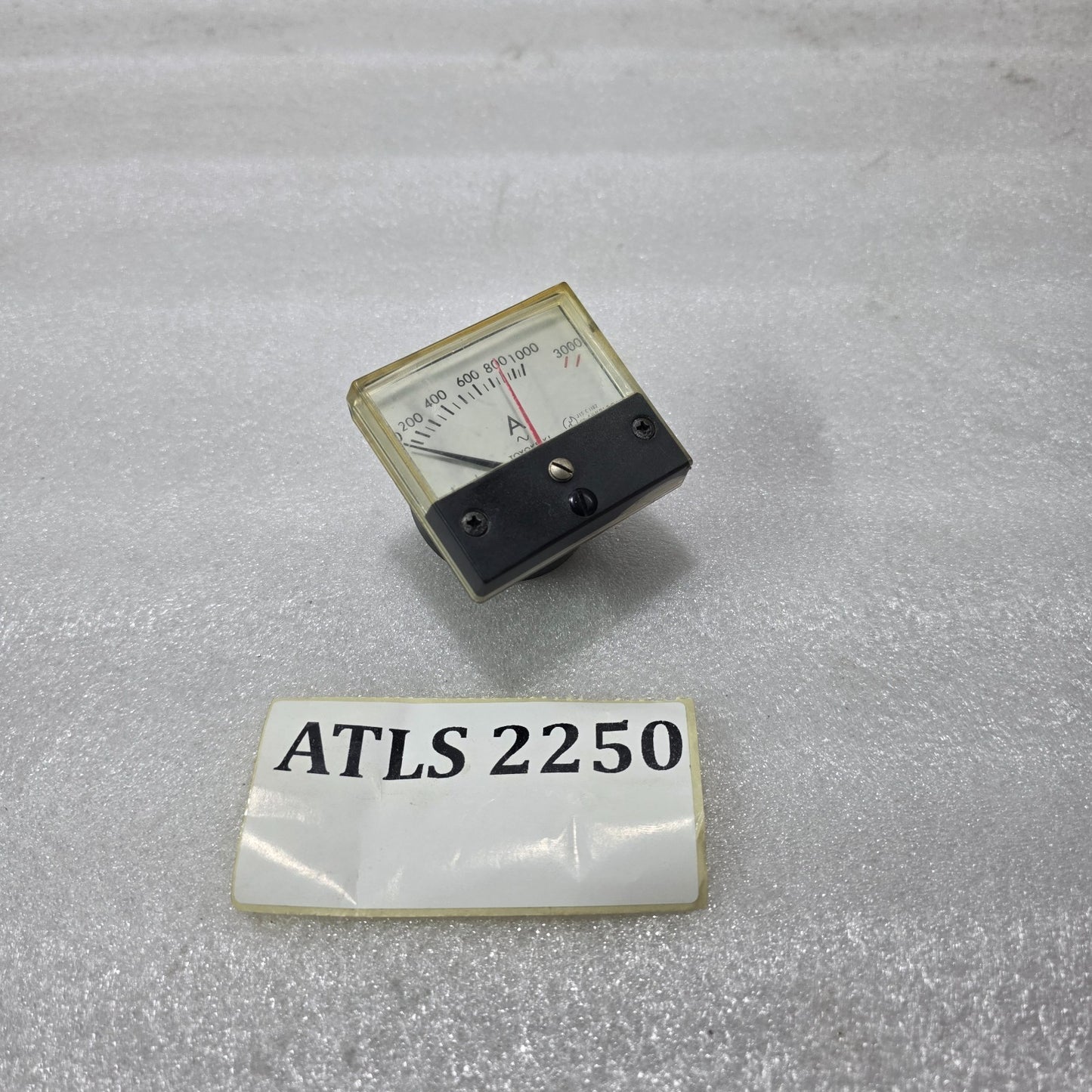 TOYO KEIKI ACF-6 AC ANALOG AMMETER CT 1000/5A