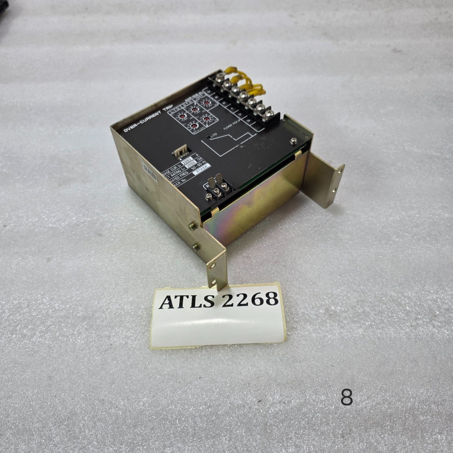 TERASAKI AOR-1CS-AL OVER CURRENT TRIP RELAY | 2000A, CT 2000/3A | SETTING 5