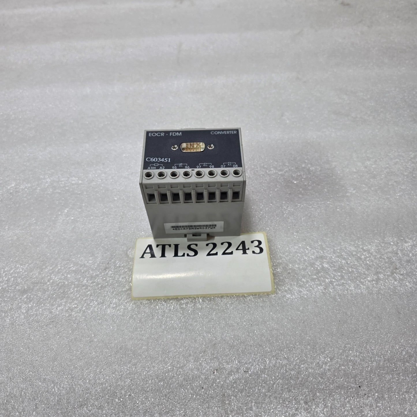 SAMWHA EOCR FDM-S-220-S13 MOTOR PROTECTION RELAY 0.1–800A ELECTRONIC OVER CURREN