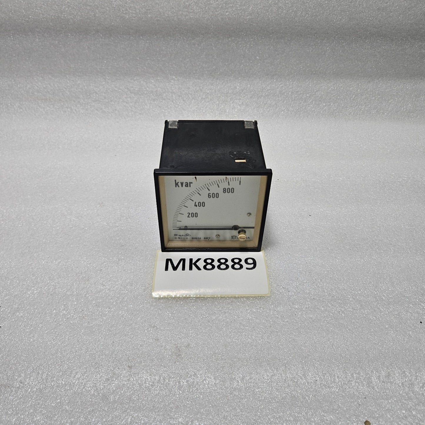 CELSA ANALOG KVAR METER 0–800 KVAR PANEL MOUNT 1500/5A 440V
