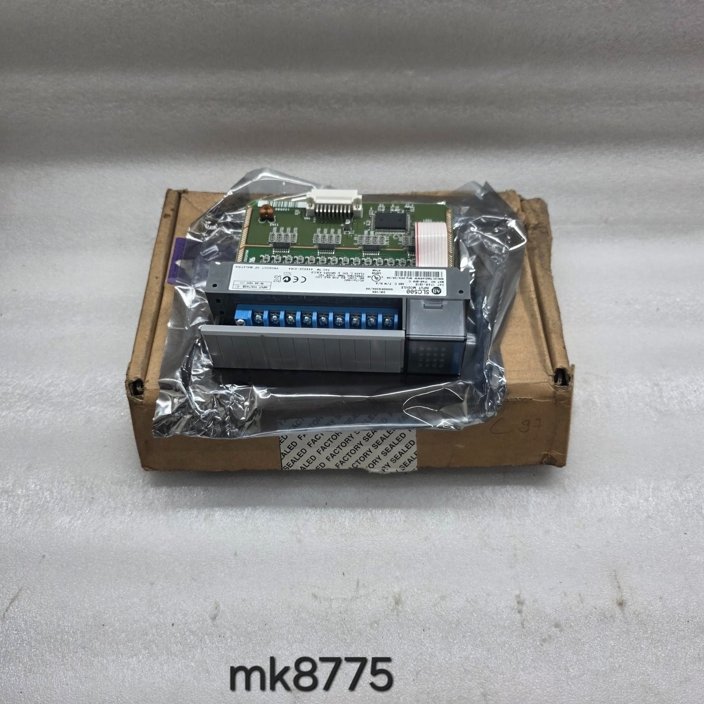 ALLEN BRADLEY CAT 1746-IB16 SER C SLC 500 INPUT MODULE