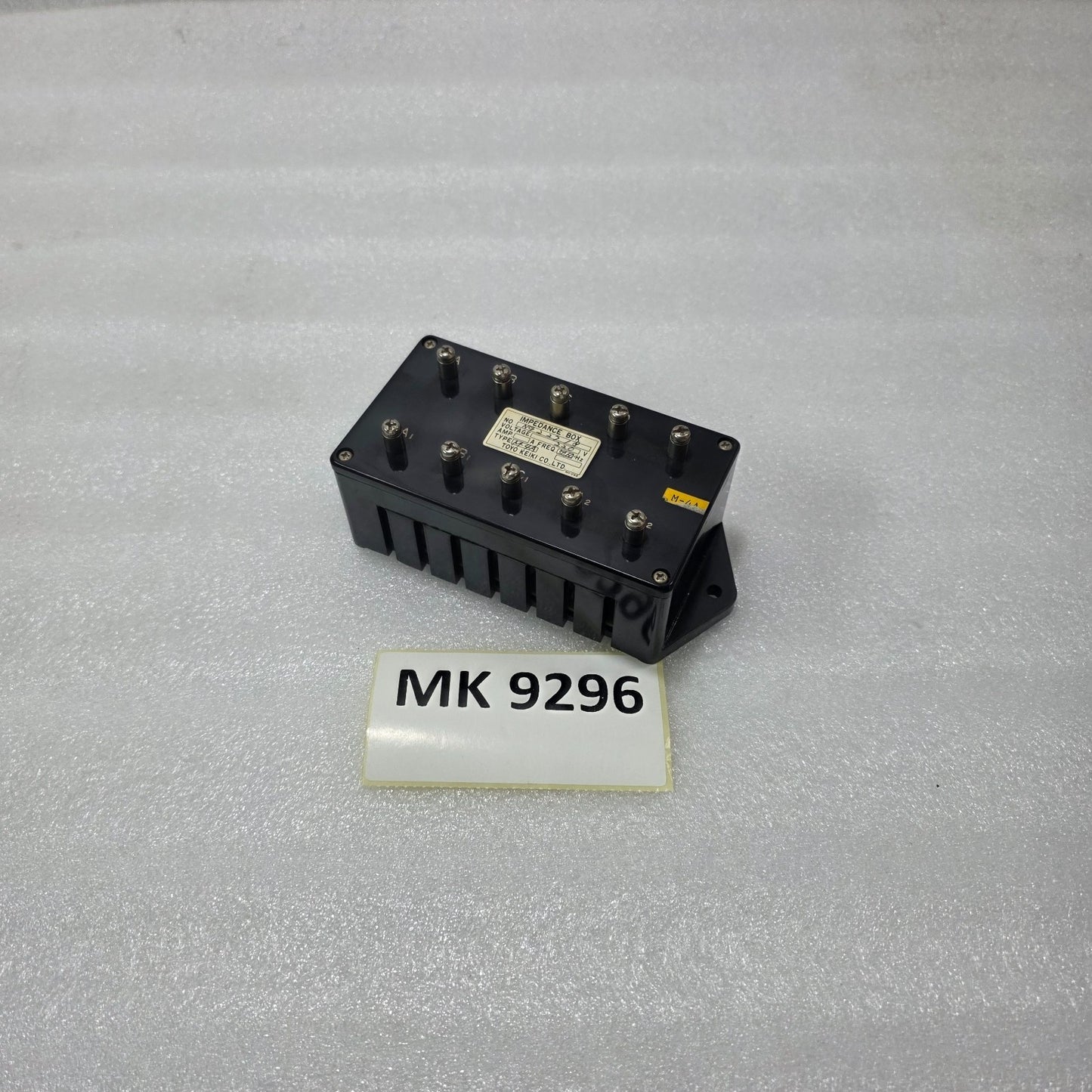 TOYO KEIKI IMPEDANCE BOX TYPE M-4A – 220V 50/60HZ