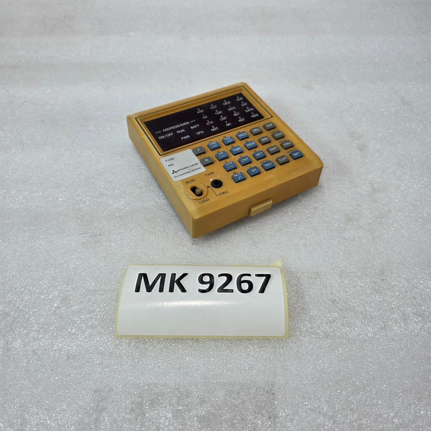 MITSUBISHI KOYO PLC PROGRAMMING CONSOLE | HANDHELD PROGRAMMER UNIT | INDUSTRIAL