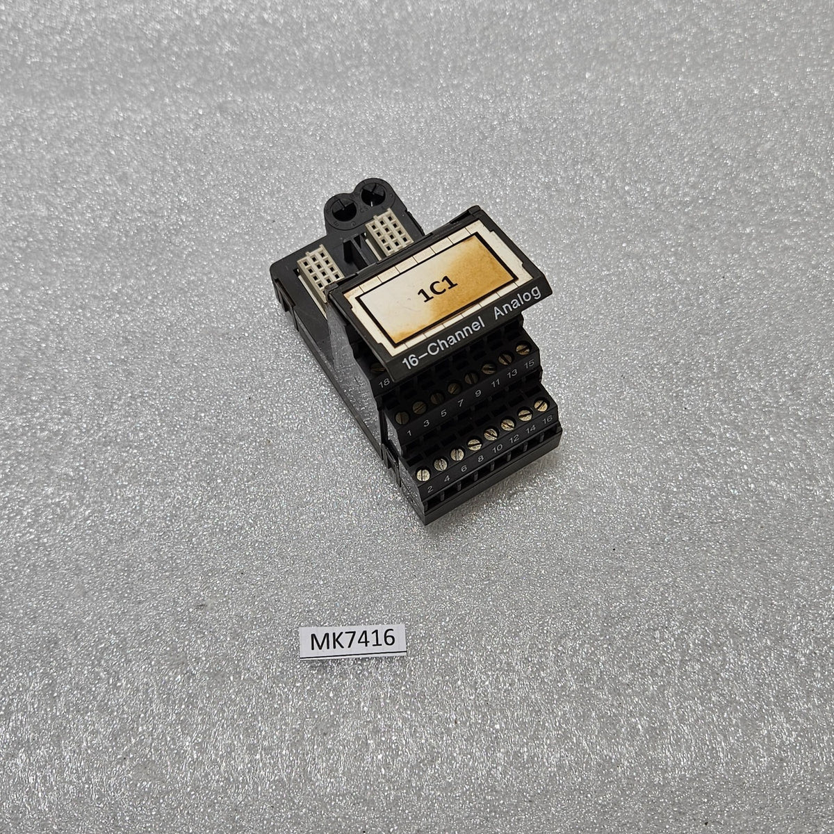 FISHER-ROSEMOUNT KJ3223X1-EA1 16-CHANNEL ANALOG TERMINAL BLOCK 12P2867X022 REV E