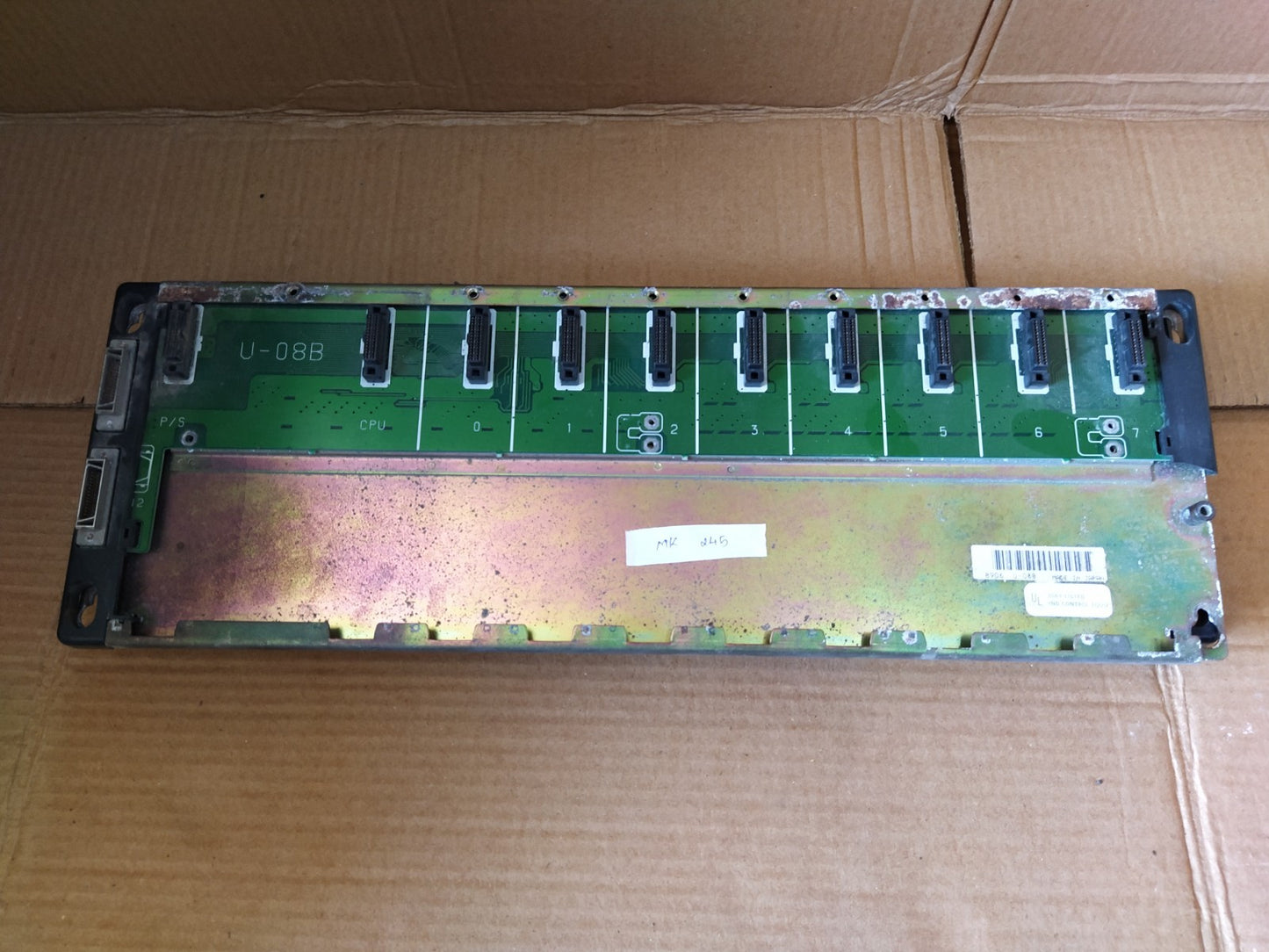 LOT OF 3 X PLC DIRECT 8906 U-08B 9 SLOT BASE LOT OF 3