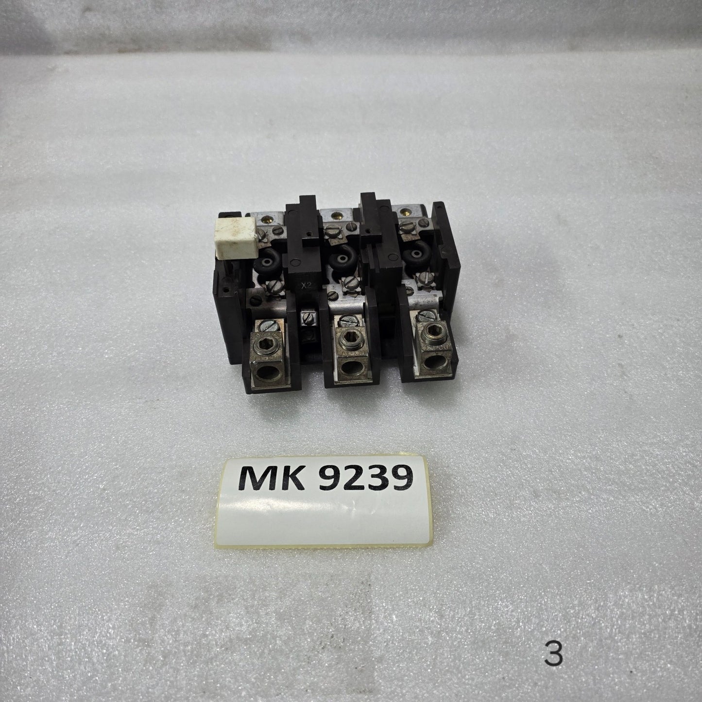 3 POLE POWER TERMINAL BLOCK ASSEMBLY 11786839 | HEAVY DUTY ELECTRICAL CONNECTOR
