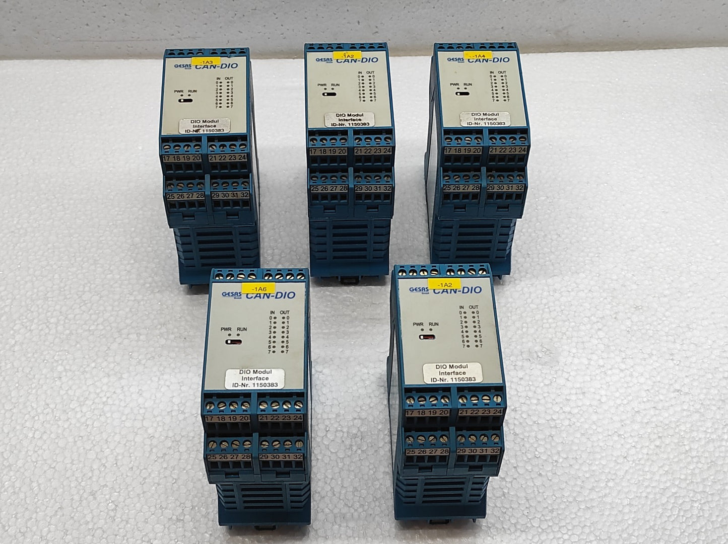 GESAS CAN-DIO INTERFACE MODULE 1150383 CANDIO