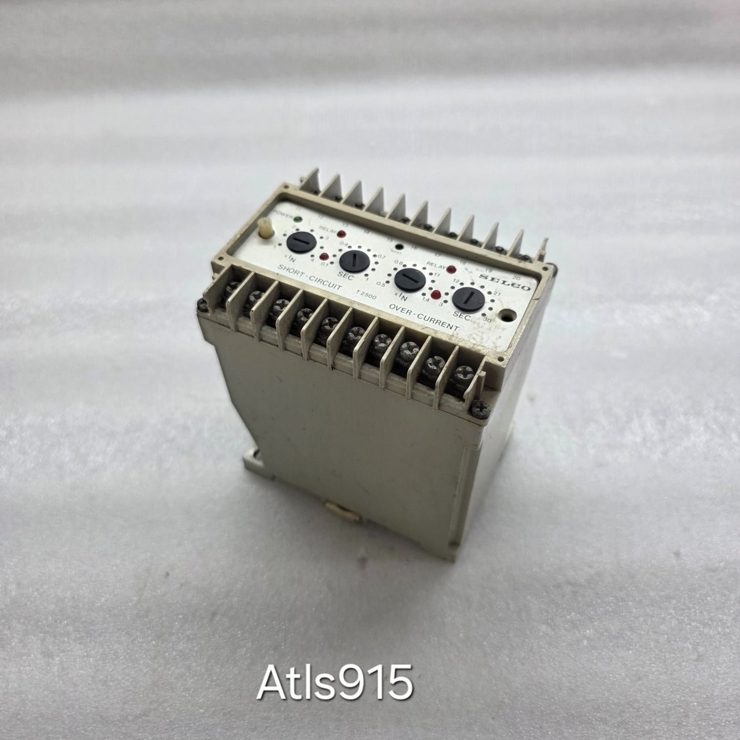 SELCO T2500-12 3-PHASE SHORT CIRCUIT OVER-CURRENT RELAY 24VDC