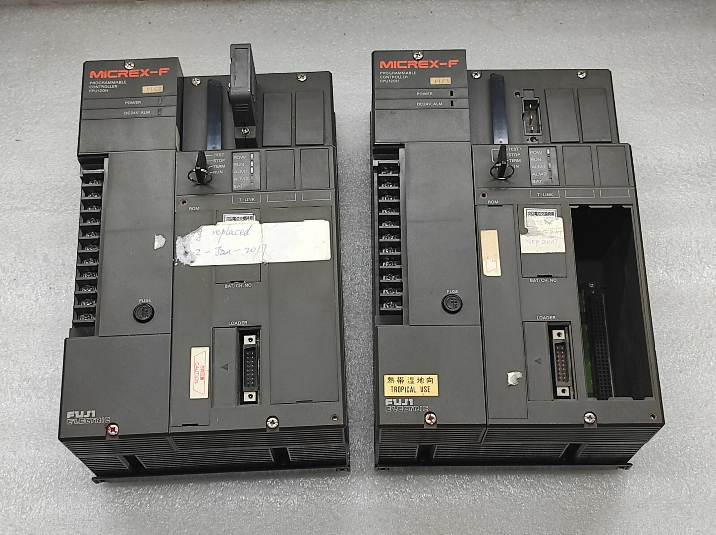 FUJI ELECTRIC FPU 120H-G02-NK-Z004 PROCESSOR UNIT 24V DC