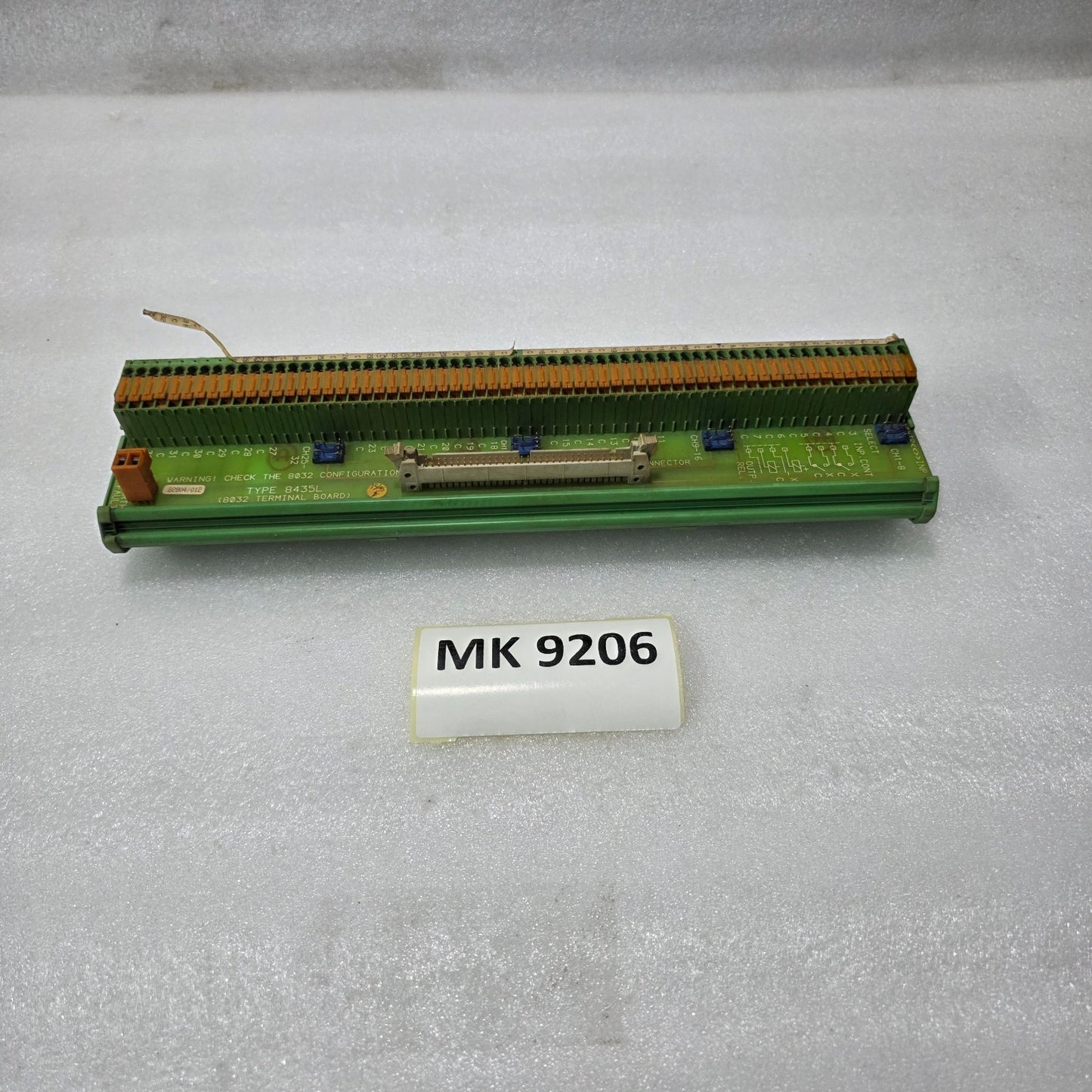 INDUSTRIAL TERMINAL BOARD TYPE 8435L (8032 CONFIGURATION) | PLC INTERFACE