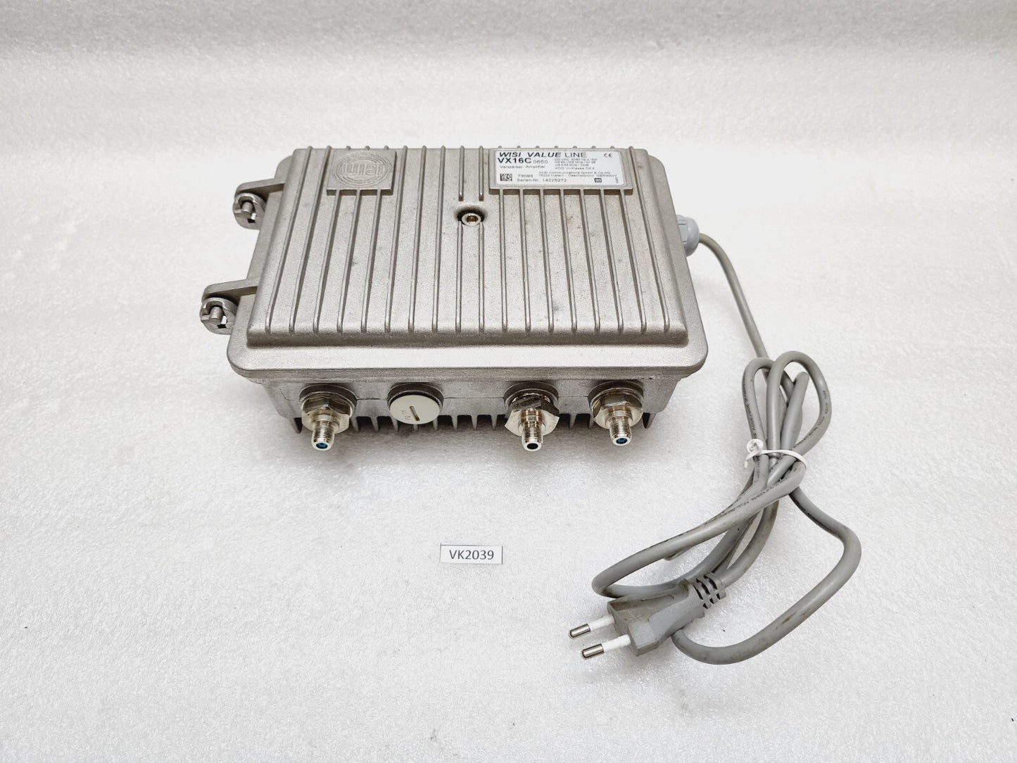 WISI VALUE LINE VK16C-0650 TV SIGNAL AMPLIFIER 230VAC