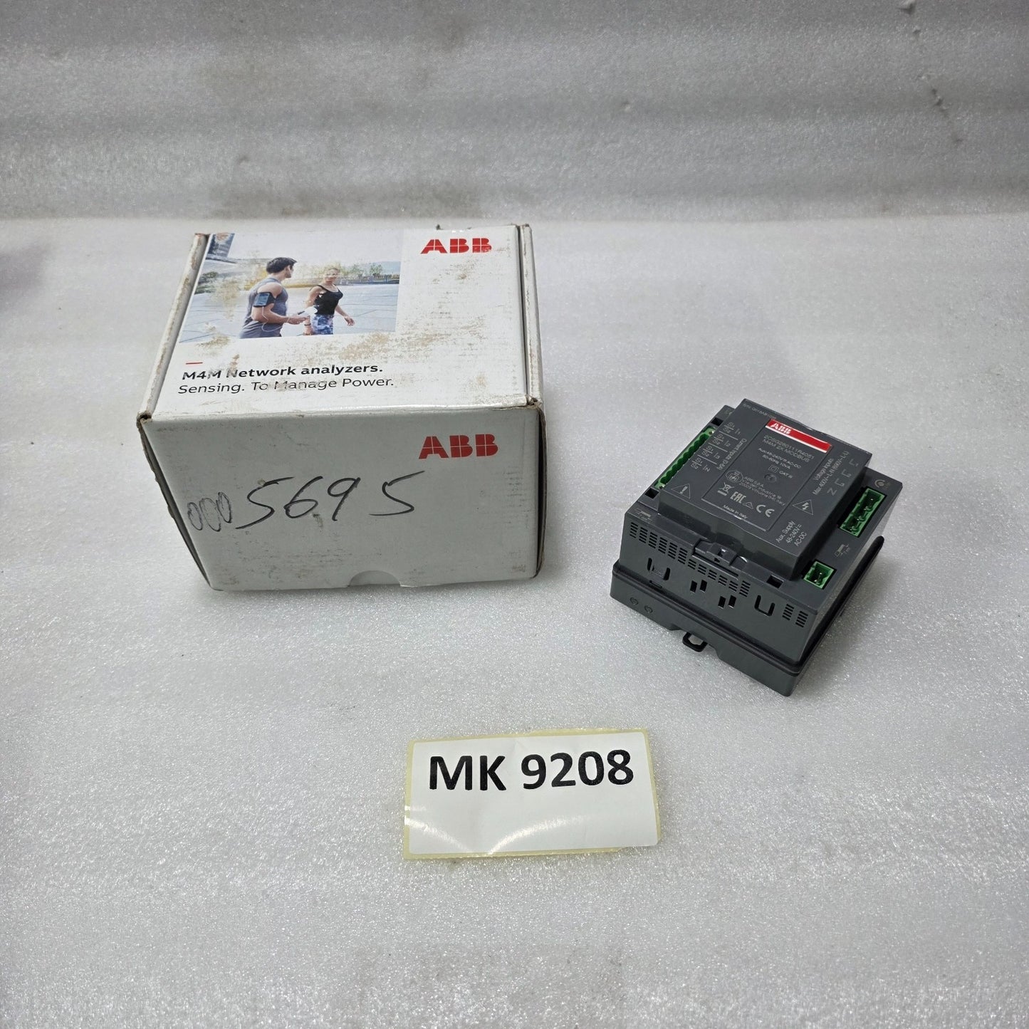 ABB M4M 2X MODBUS NETWORK ANALYZER 2CSG260111R4051 | 3-PHASE POWER METER 48–24V