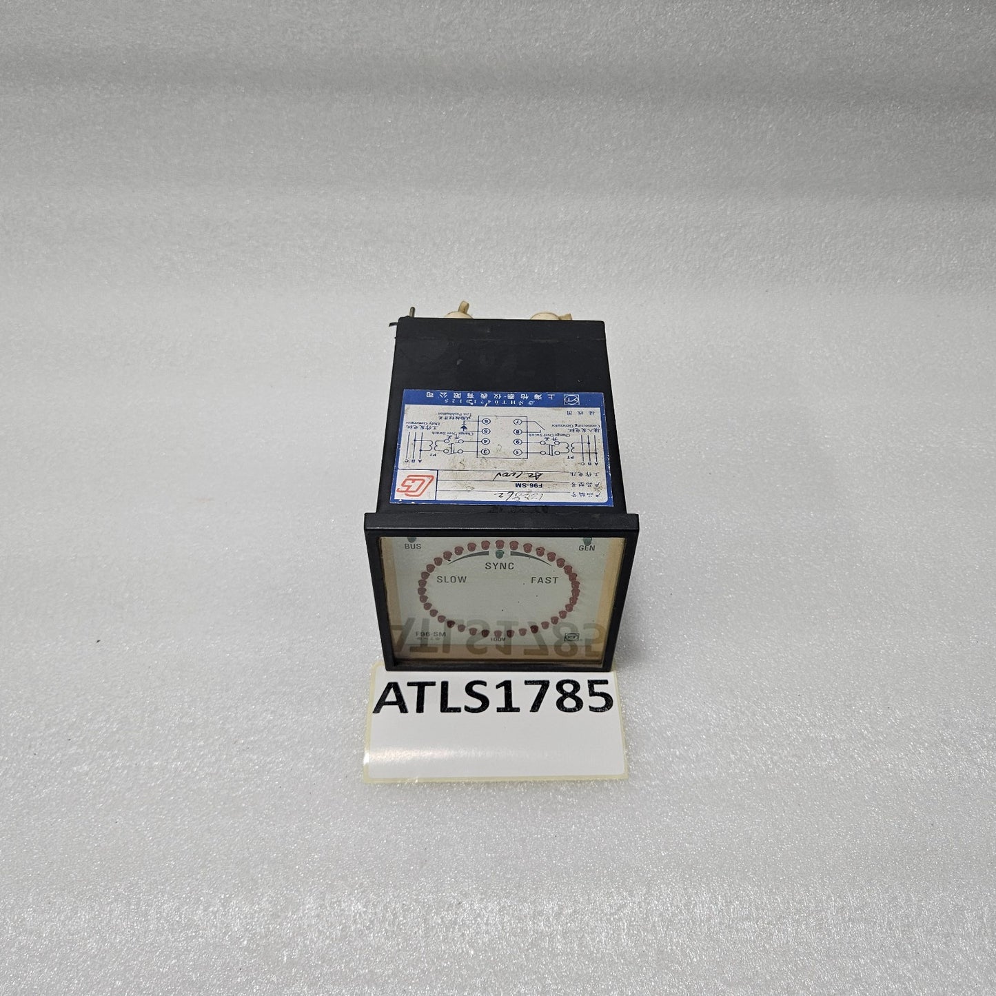 SHANGHAI YITAI F96-SM GENERATOR CHANGEOVER SYNCHRONIZING METER AC 110V