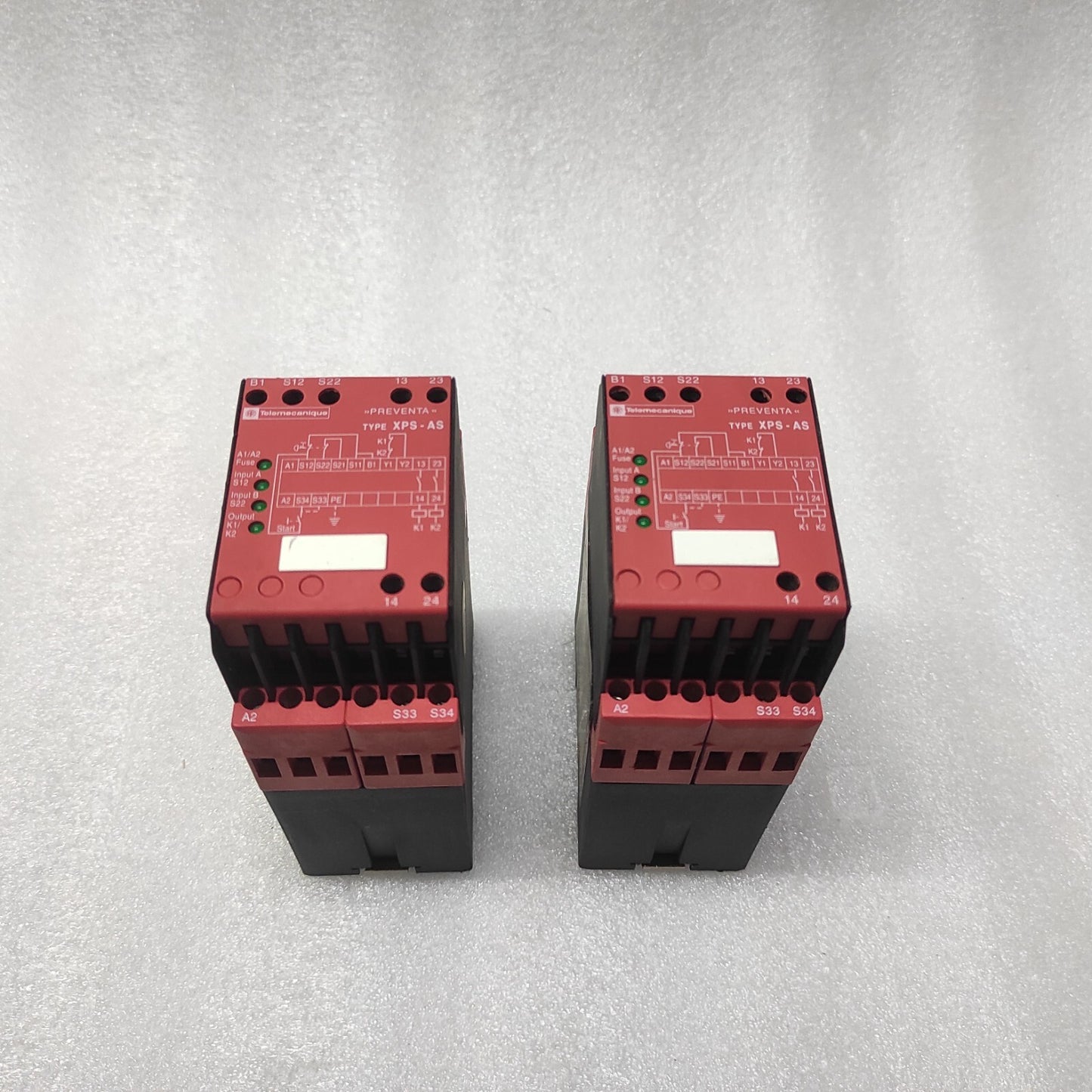 TELEMECANIQUE XPS-AS SAFETY RELAY XPSAS5140 24VAC/DC
