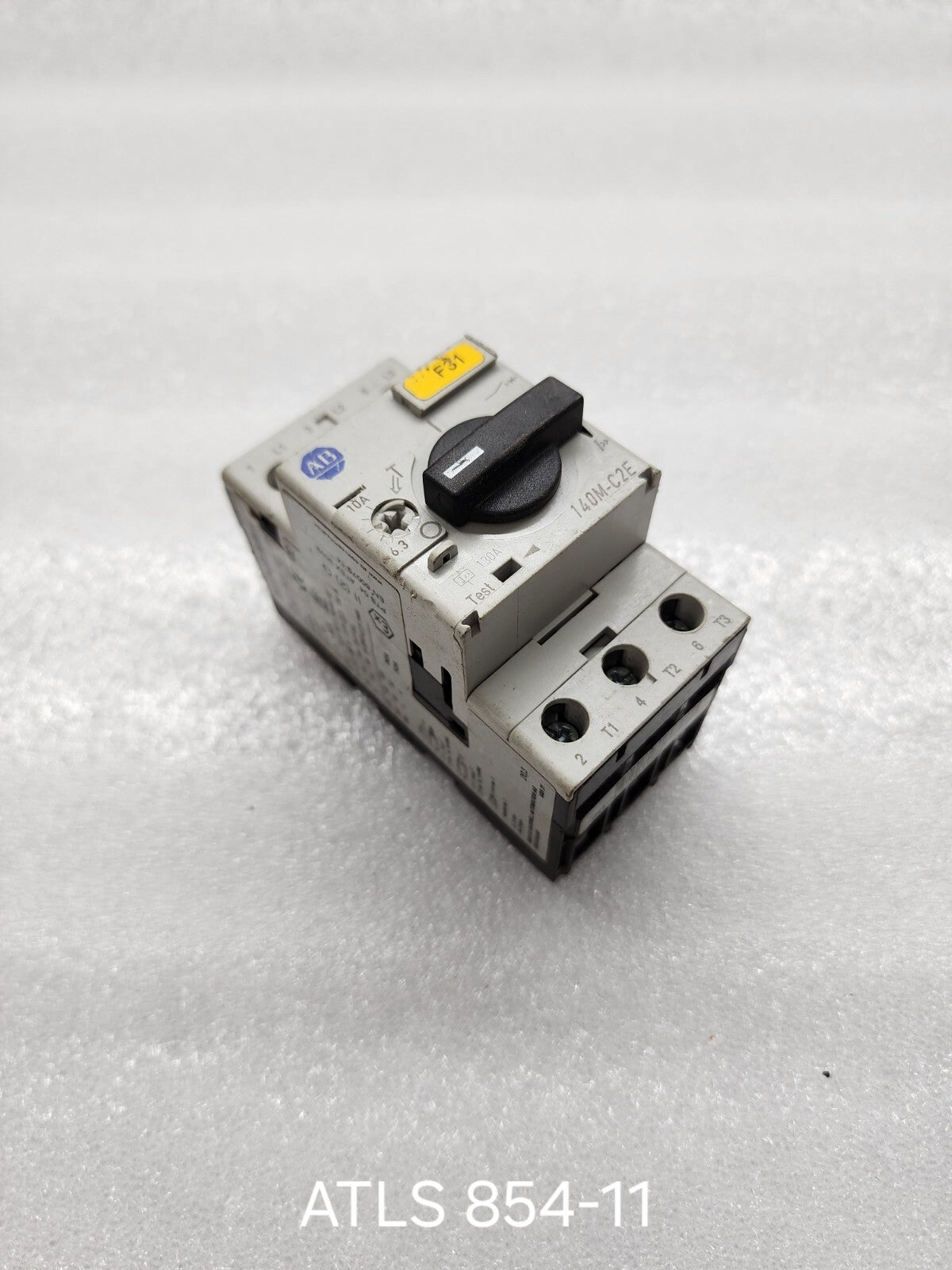ALLEN BRADLEY CAT 140M-C2E-C10 MOTOR PROTECTIVE CIRCUIT BREAKER 6.3-10A
