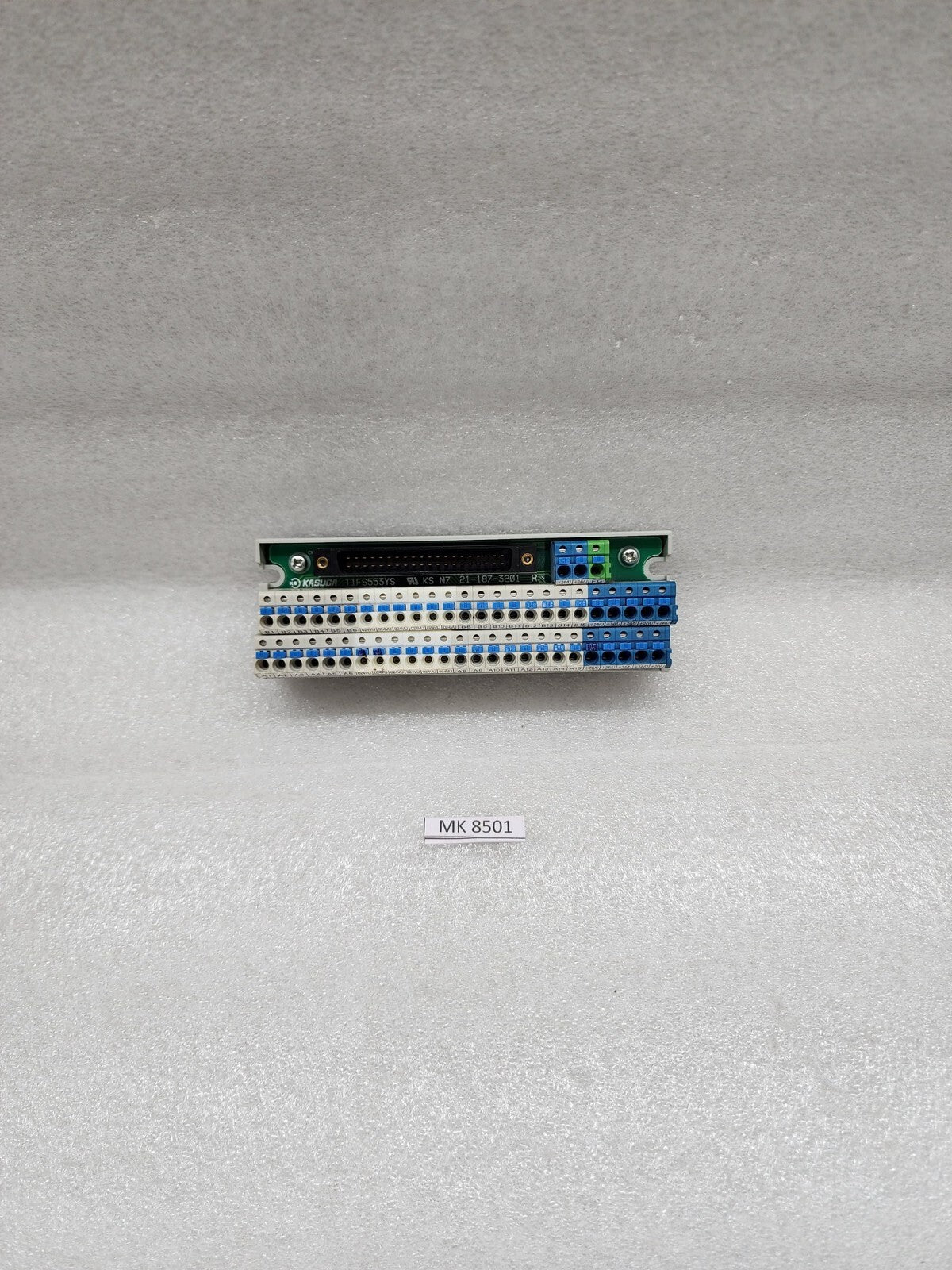 KASUGA TIFS553YS TERMINAL BLOCK EXPANSION BOARD 21-187-3201