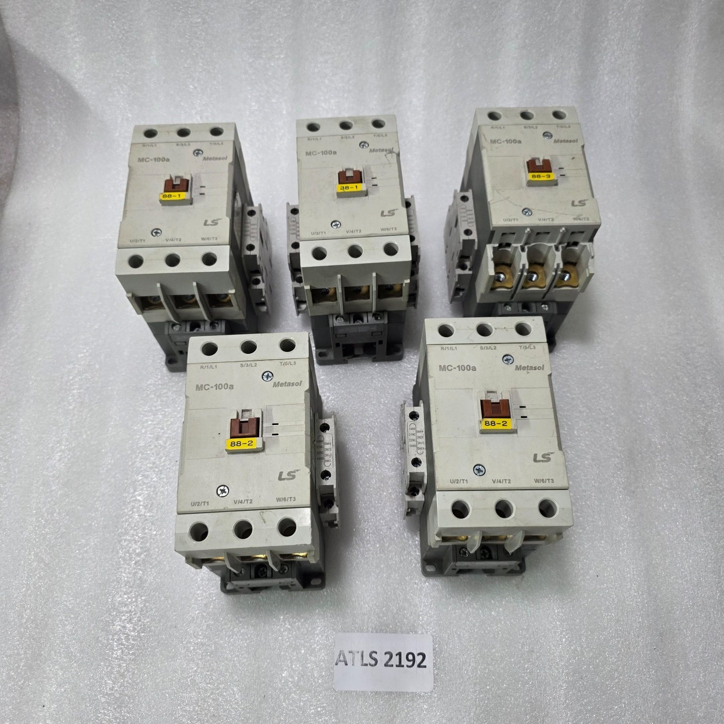 LS ELECTRIC MC-100A AC CONTACTOR 100A 3 POLE | 55KW MOTOR CONTACTOR | COIL 200-2