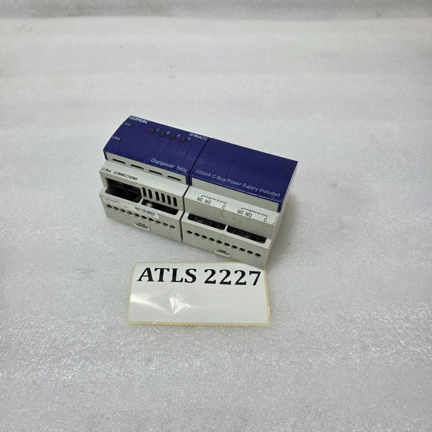CLIPSAL C-BUS2 L5504RVFC 4 CHANNEL VOLTAGE FREE CHANGEOVER RELAY | 240V AC | HOM