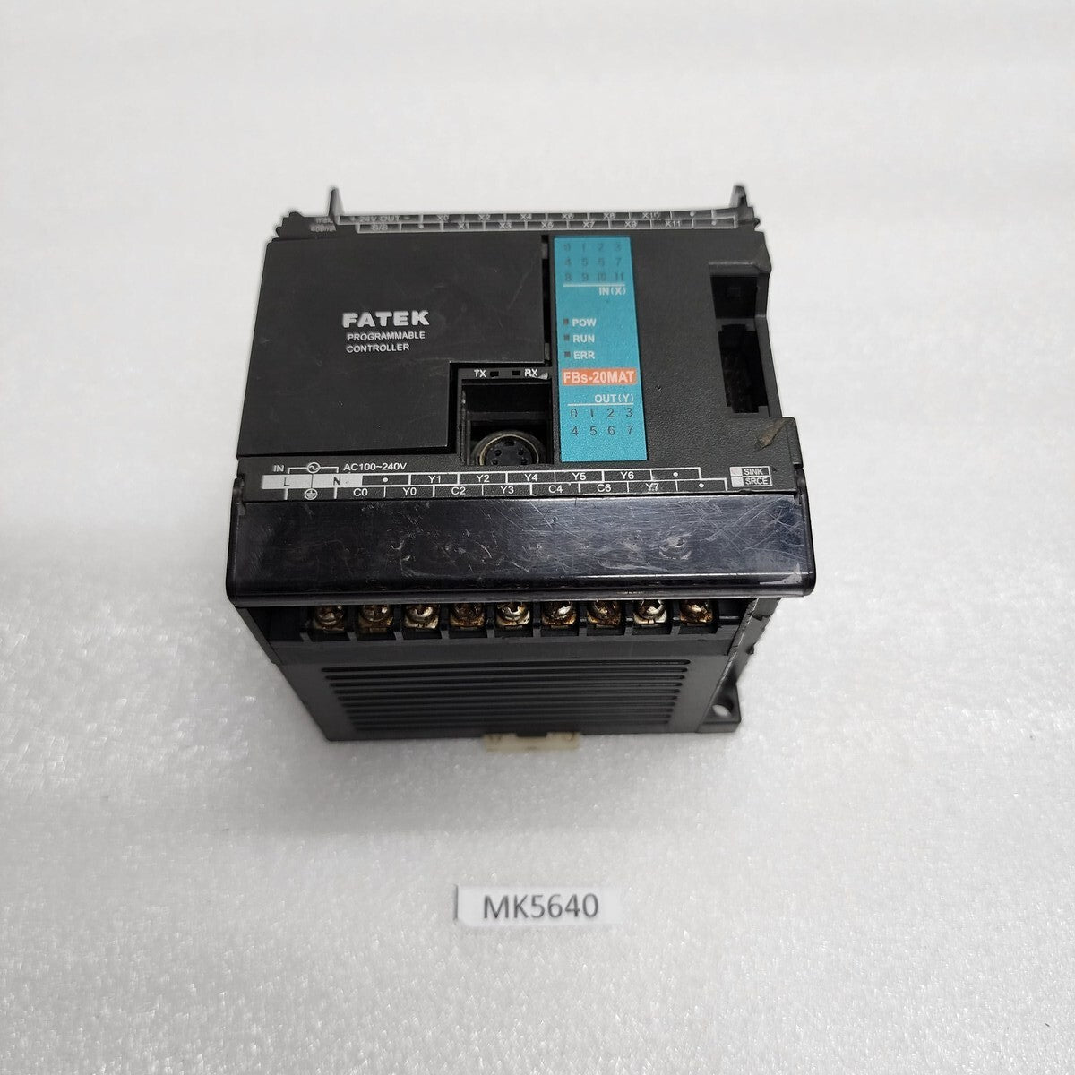 FATEK FBS-20MAT PROGRAMMABLE CONTROLLER 100-240VAC