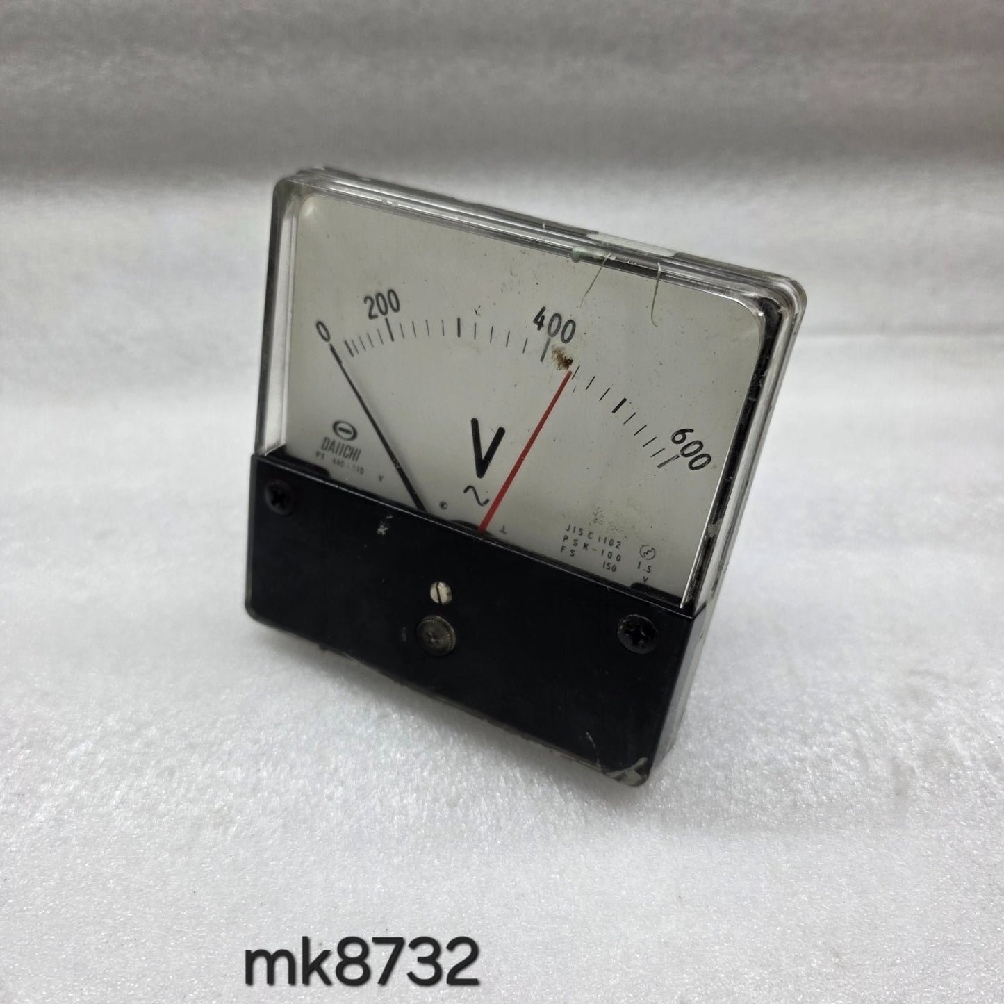 DAIICHI PSK-100 VOLT METER PT 440/110V 0-600V