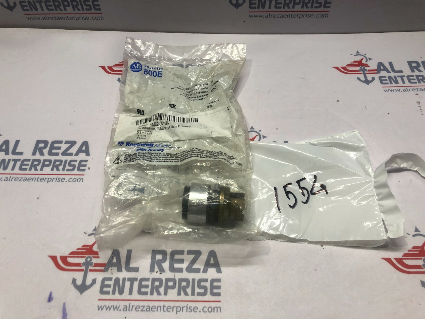 ALLEN BRADLEY CAT 800EM-E2 EXTENDED PUSH BUTTON LOT OF 5 UNIT