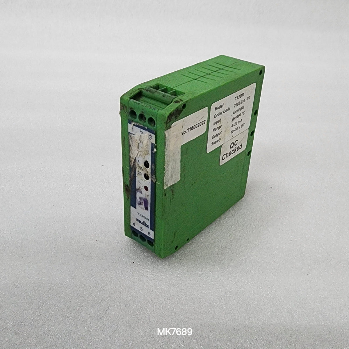 RADIX TX2DR TEMPERATURE TRANSMITTER 10-30V