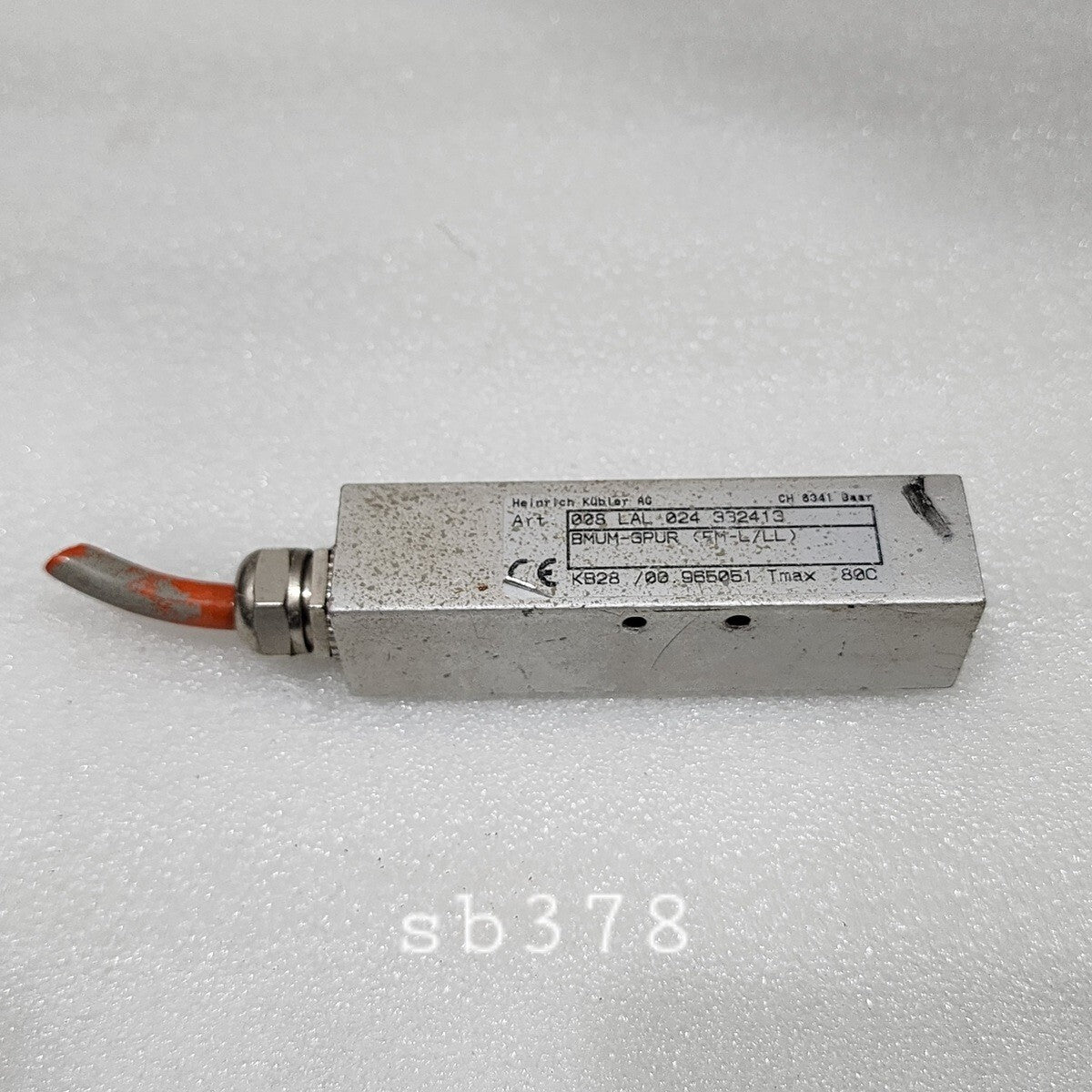 KUBLER BMUM-3PUR ( FM-L/LL) MAGNETIC SWITCH 008 LAL 024 332413