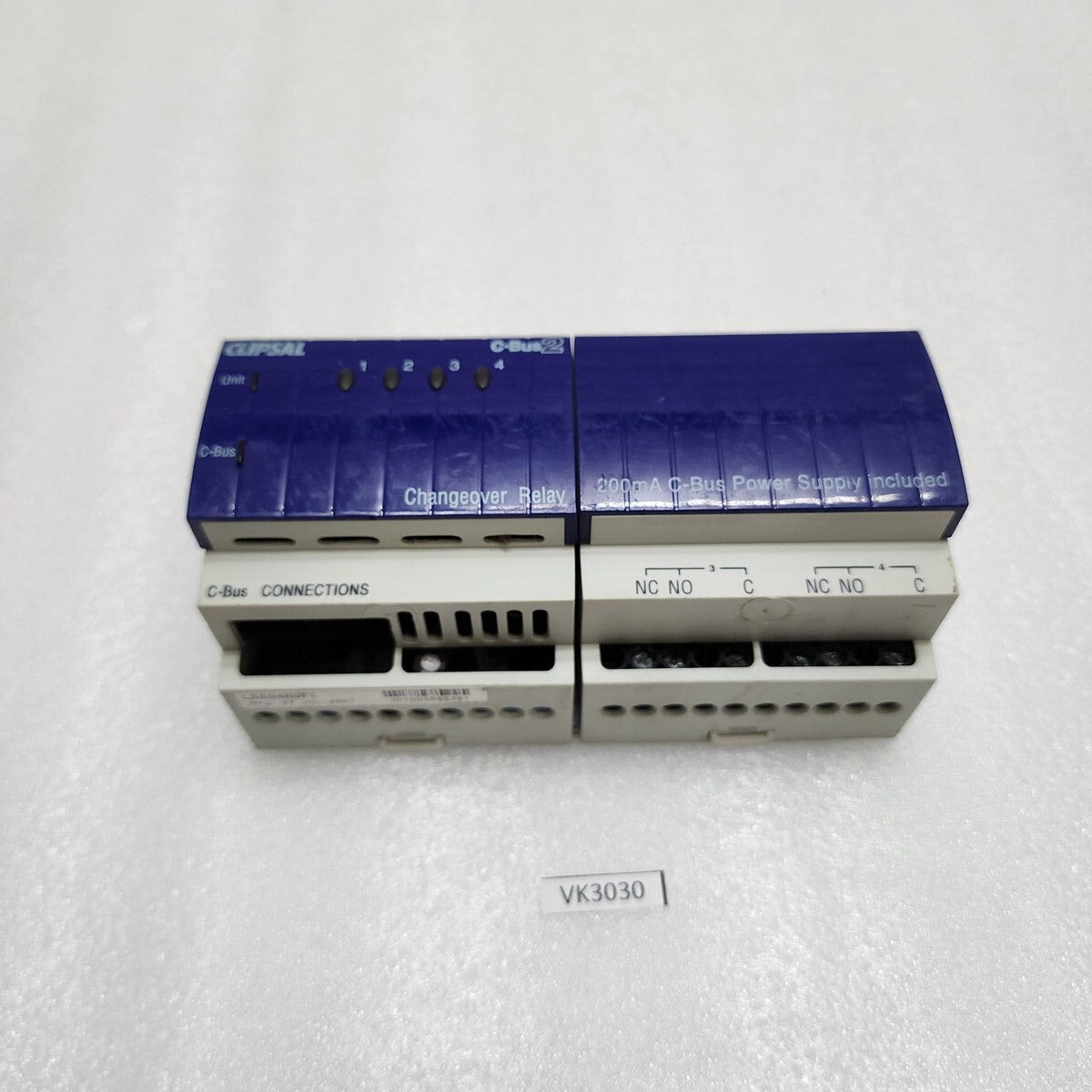 CLIPSAL L5504RVFC 4-CHANNEL VOLTAGE FREE CHANGEOVER RELAY 220-240V