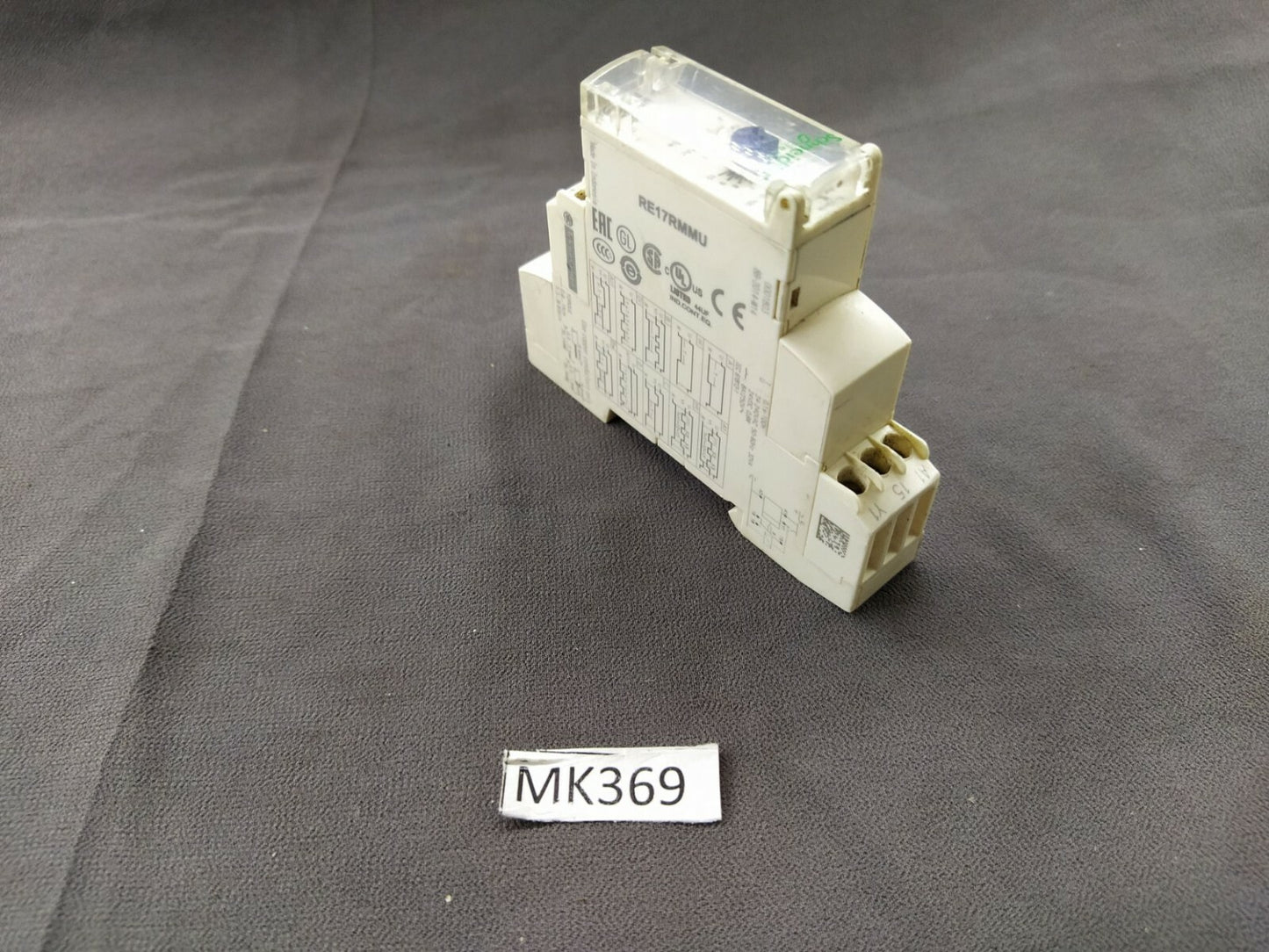 SE RE17RMMU Time Delay Relay 0.1 SEC - 100 HOUR 24-240V AC/24V DC
