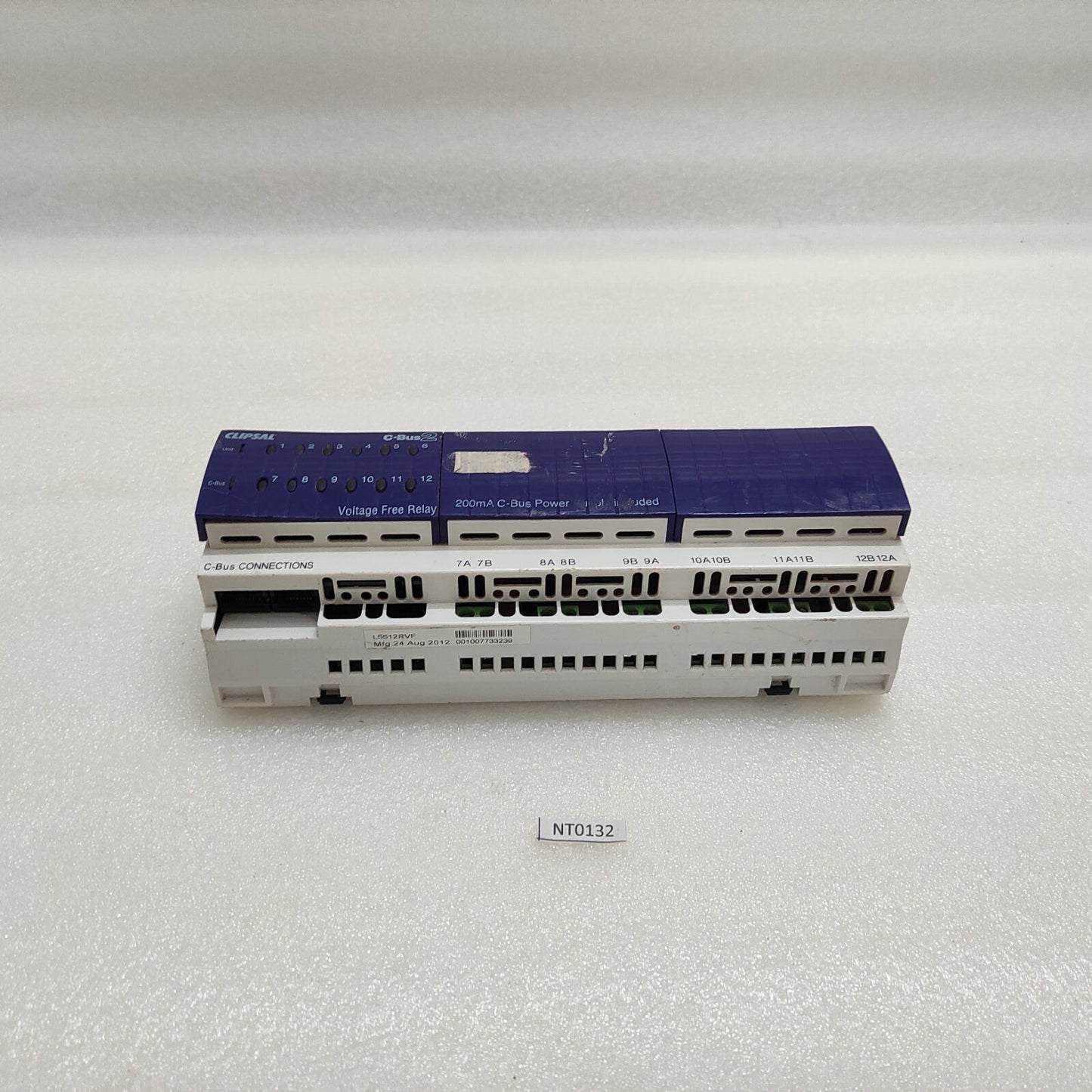 CLIPSAL C-BUS2 12-CHANNEL VOLTAGE FREE RELAY L5512RVF 220-240V FOR PARTS