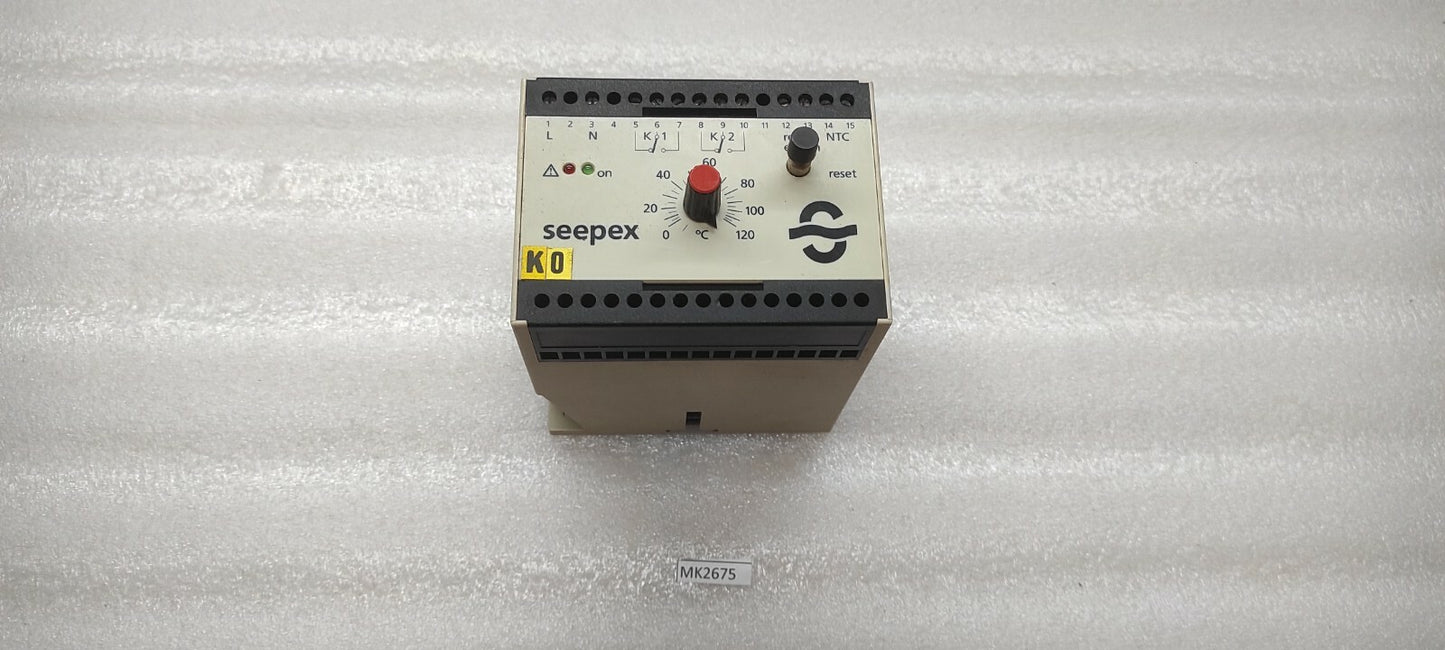 SEEPEX TSE/STG 120/220 TEMPERATURE CONTROLLER 0-120'C 220-240V