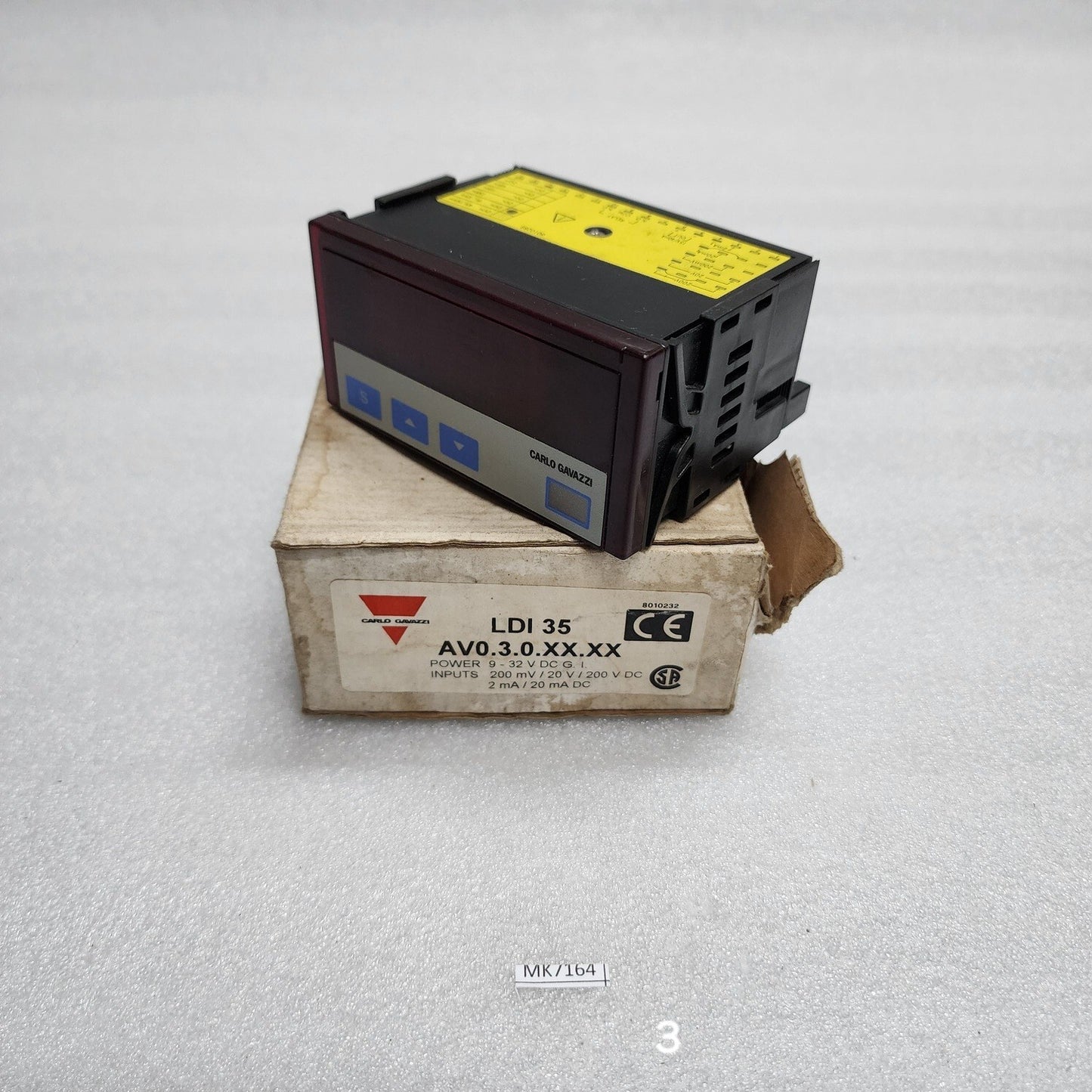 CARLO GAVAZZI LDI 35 PTC AV0.3.0.XX.XX 9-32VDC