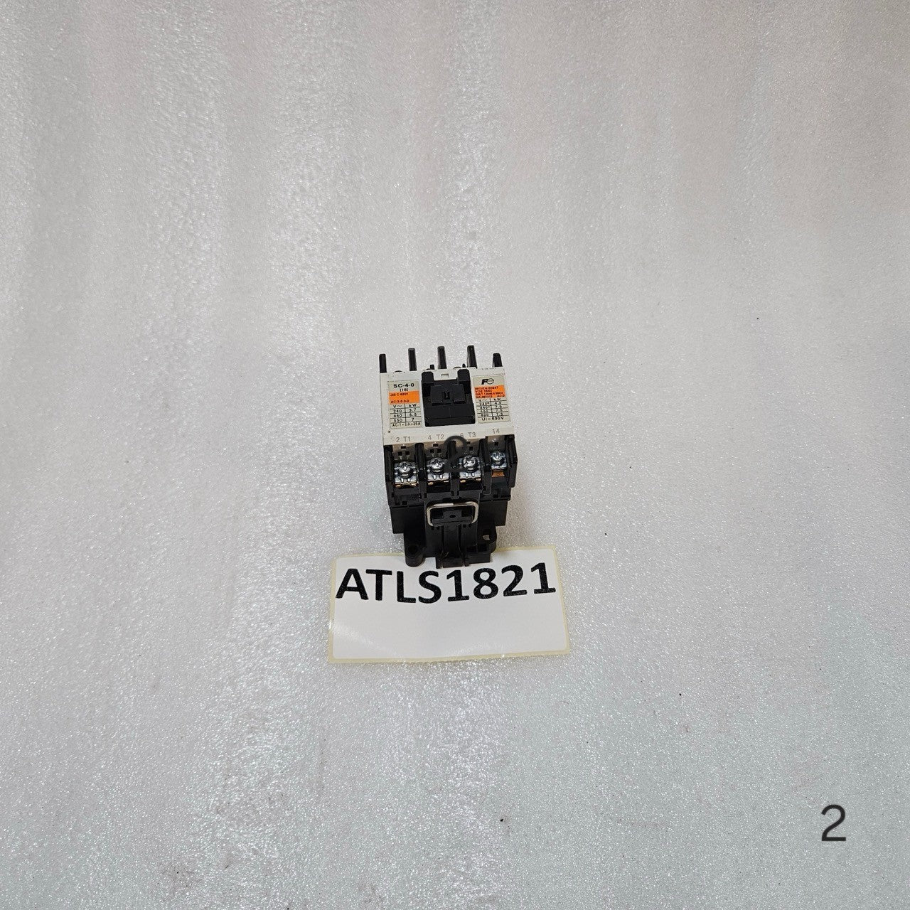 FUJI ELECTRIC SC-4-0 MAGNETIC CONTACTOR 25A 3-POLE 100-110V COIL MOTOR CONTACTOR