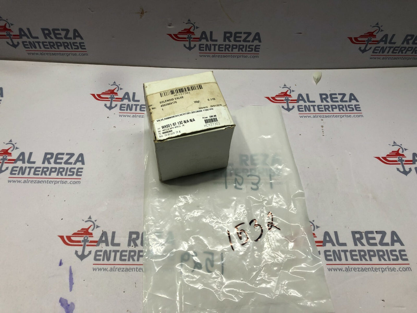HAMWORTHY HCY27301 SOLENOID VALVE 110V