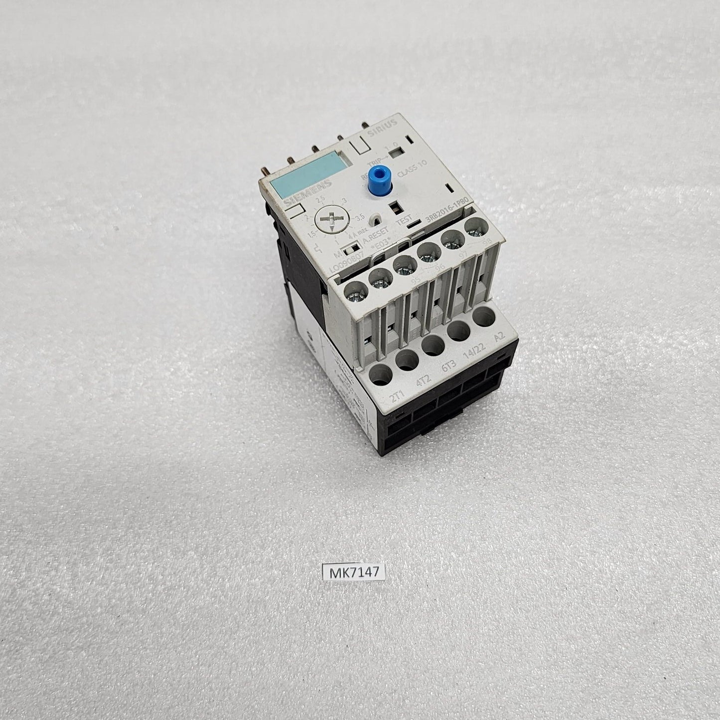 SIEMENS SIRIUS 3RB2016-1PB0 OVERLOAD RELAY 1-4A