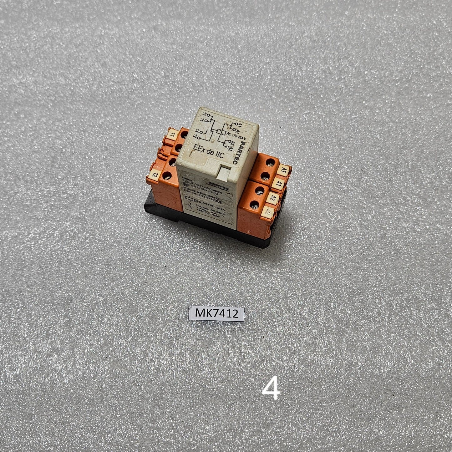 BARTEC 07-7311-6371/8000 RELAY 176-264V