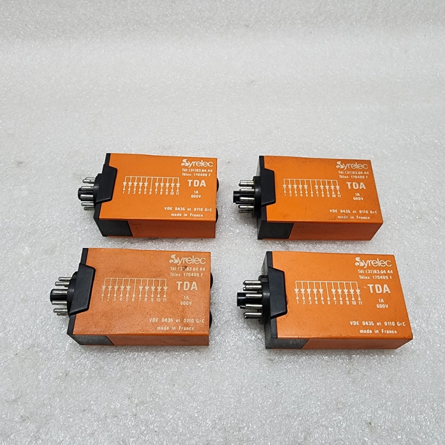 SYRELEC TDA TIMER RELAY 1A 600V