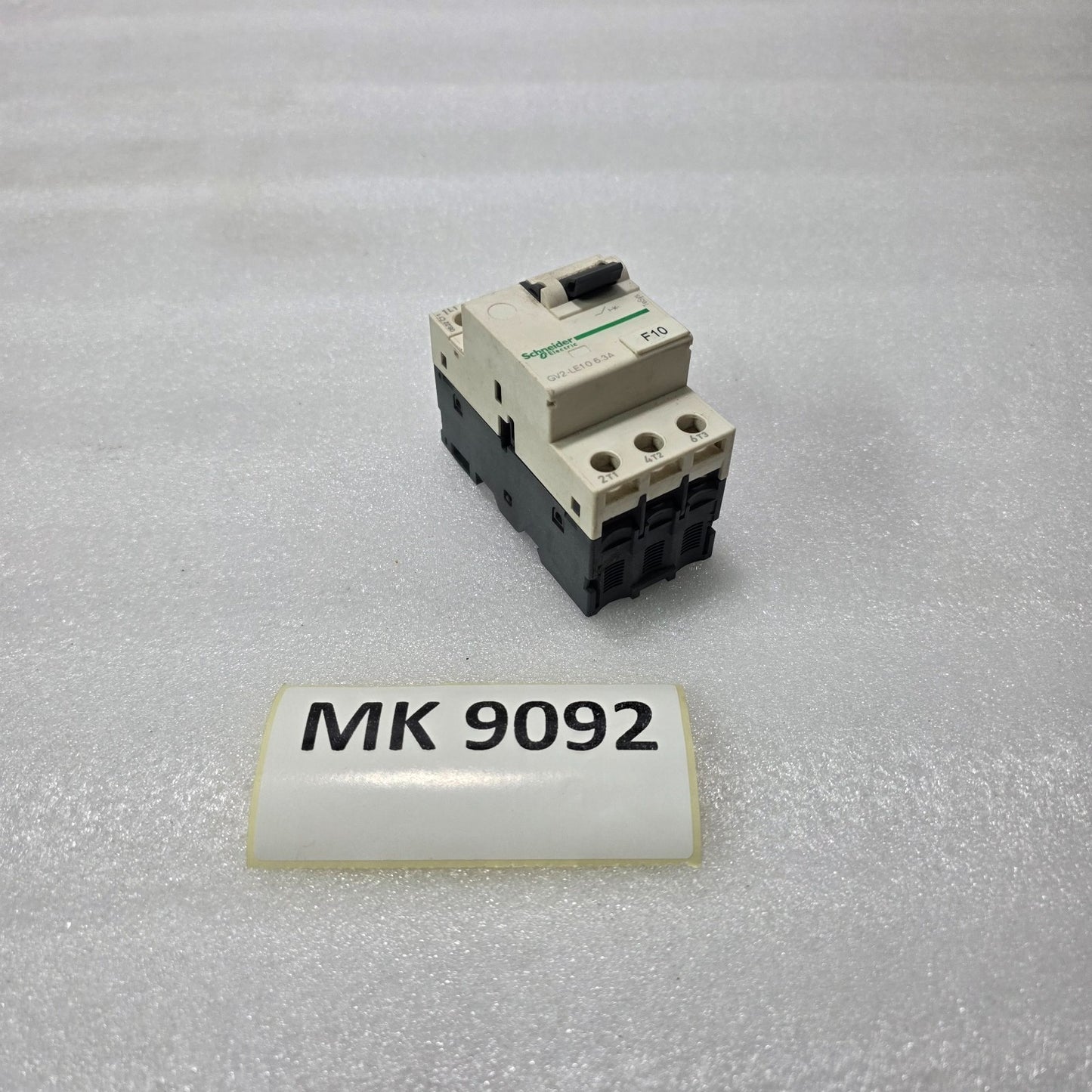 S ELECTRIC GV2-LE10 MOTOR PROTECTION CIRCUIT BREAKER 6.3A MPCB TESYS GV2 MANUAL
