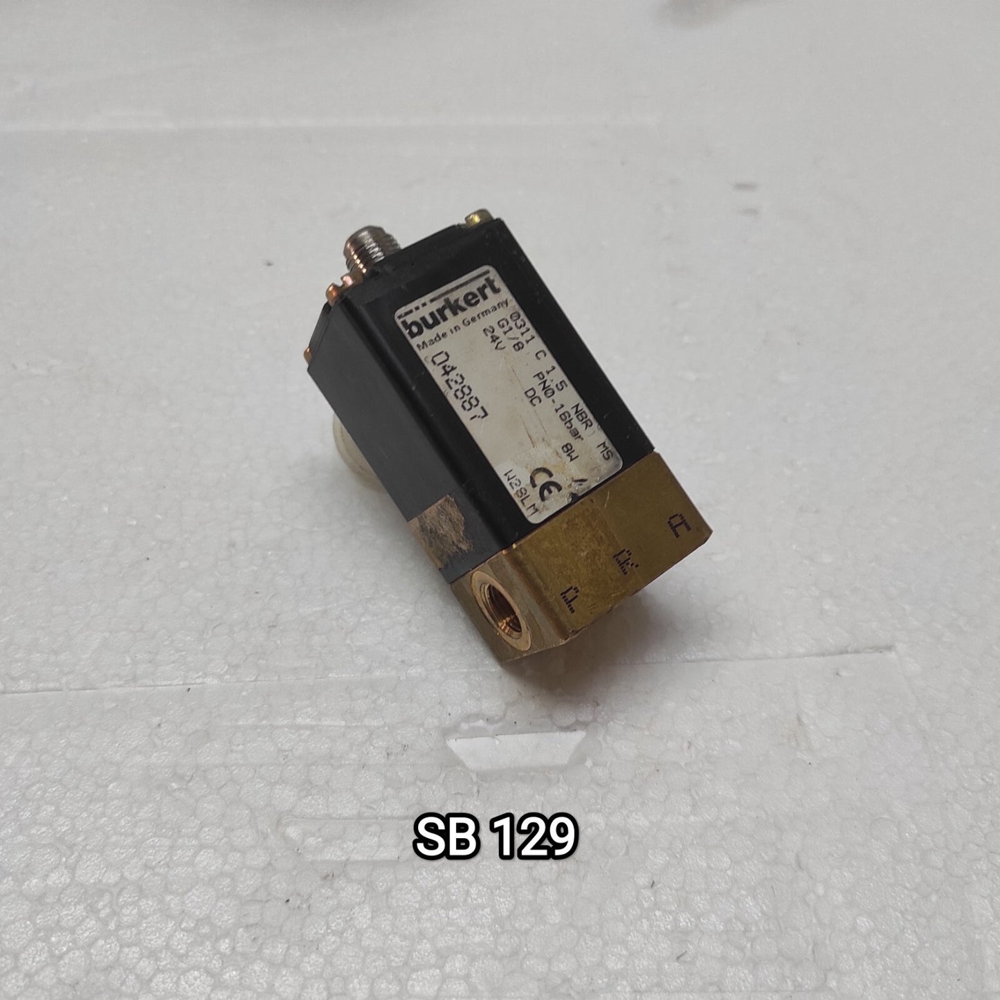 BURKERT 0311 C 1.5 NBR MS SOLENOID VALVE 042887 24VDC