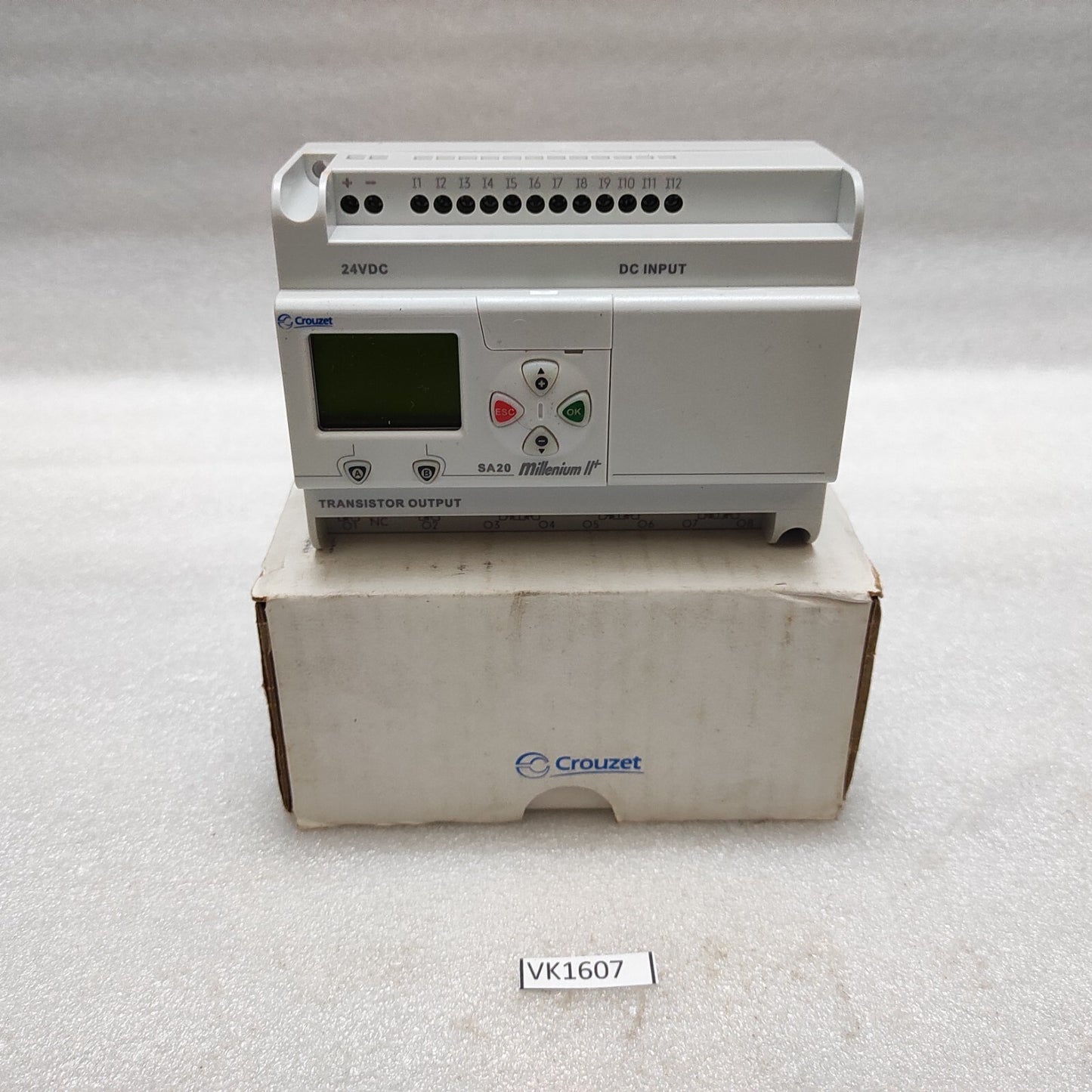 CROUZET SA20 MILLENIUM 2 CONTROLLER RELAY 88950052 24VDC