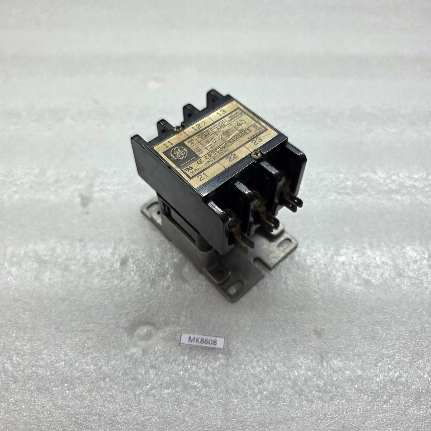 GENERAL ELECTRIC CR353AC3AH4AED MAGNETIC CONTACTOR 30A 24VAC