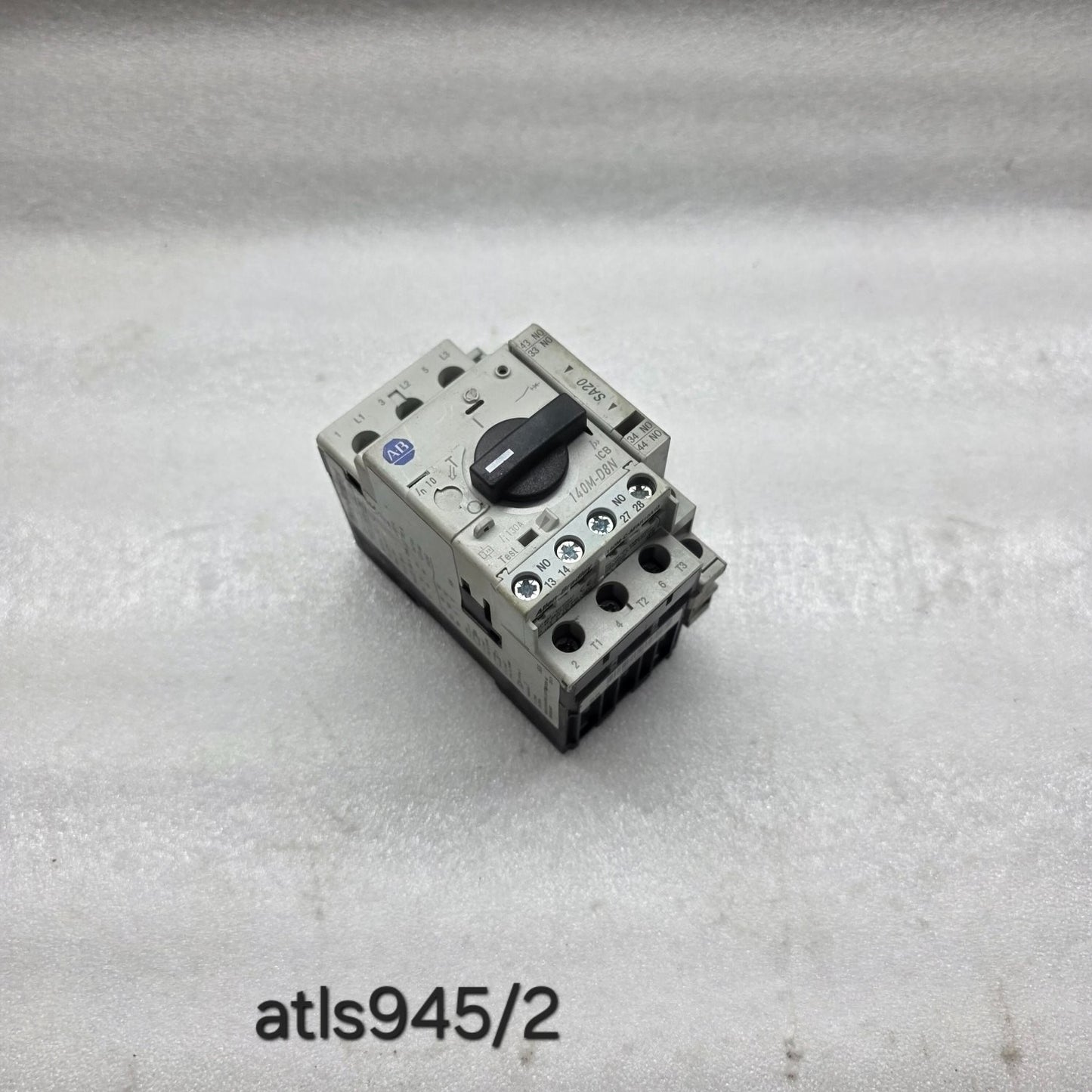 ALLEN BRADLEY CAT 140M-D8N-C10 MOTOR CIRCUIT PROTECTOR 140M-C-A