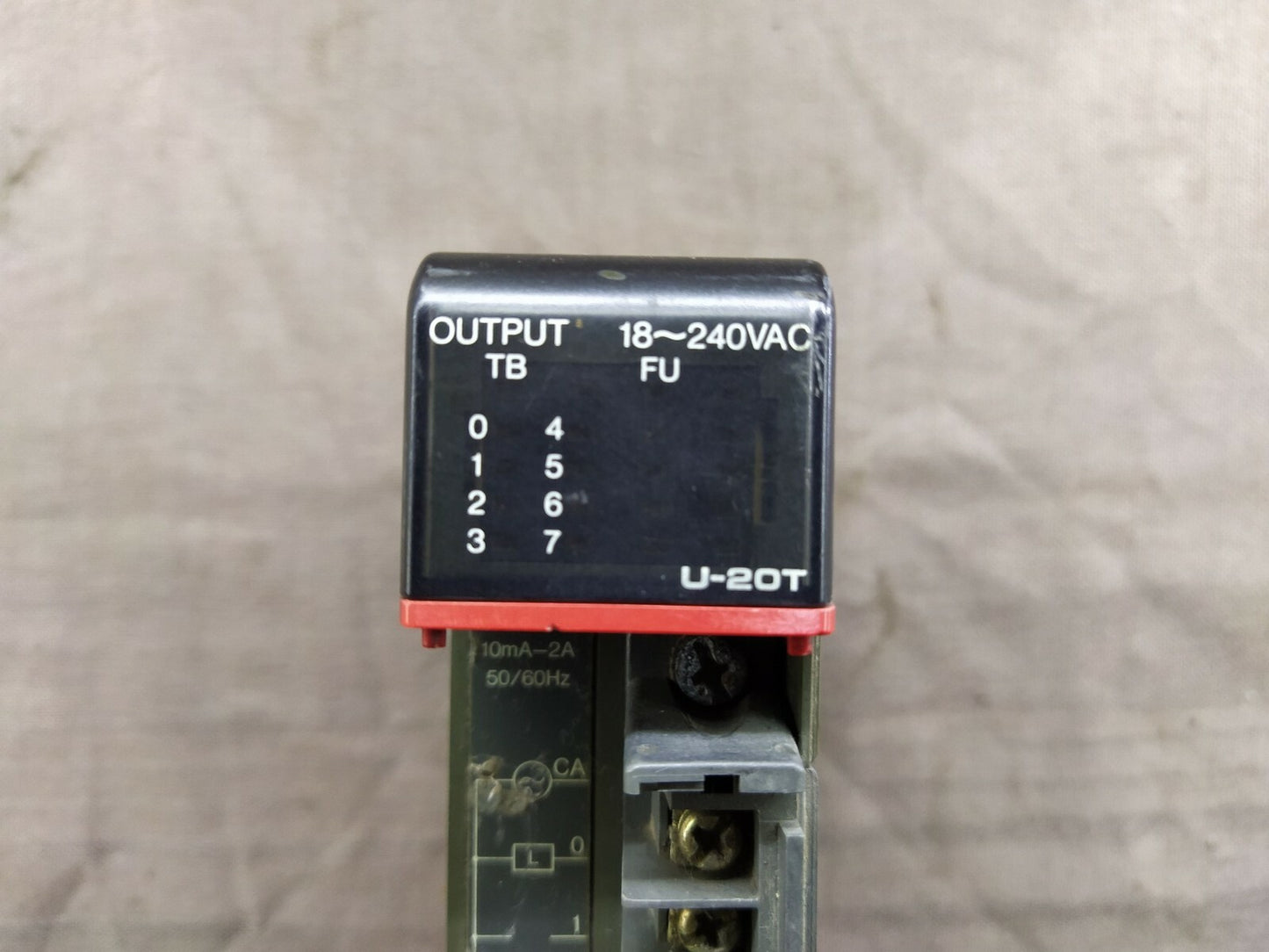 PLC Direct U-20T Output Module 18-240 VAC