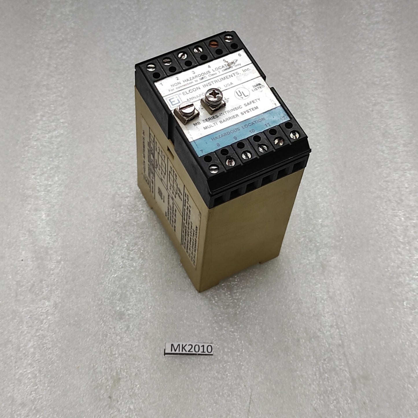 Elcon Instrument MB4/4/20+20+ MB Series Intrinsic Safety Multi Barrier System MB